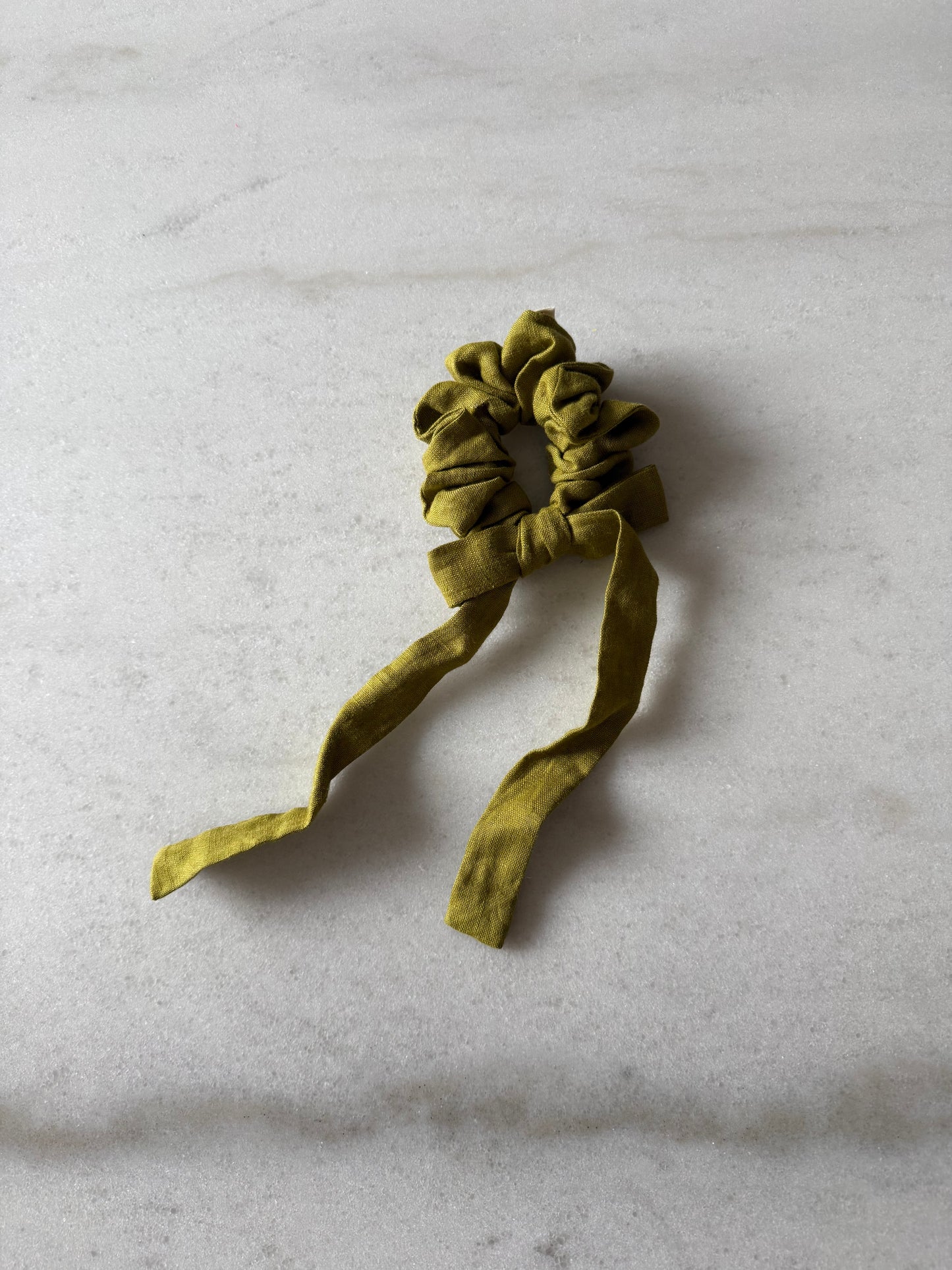 PURE LINEN SCRUNCHIES - neutral