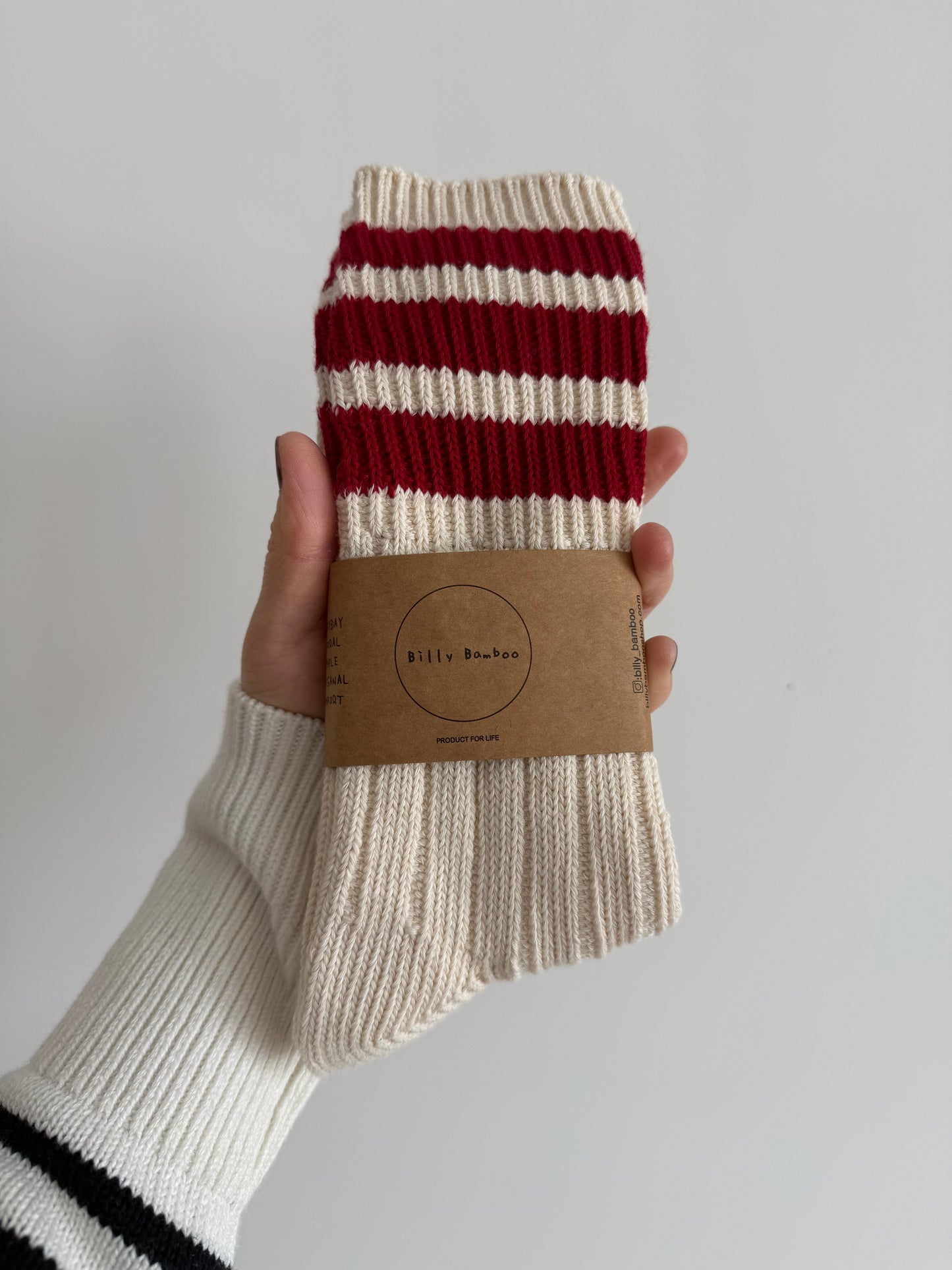 MEN’S COLLEGE STRIPE SOCKS