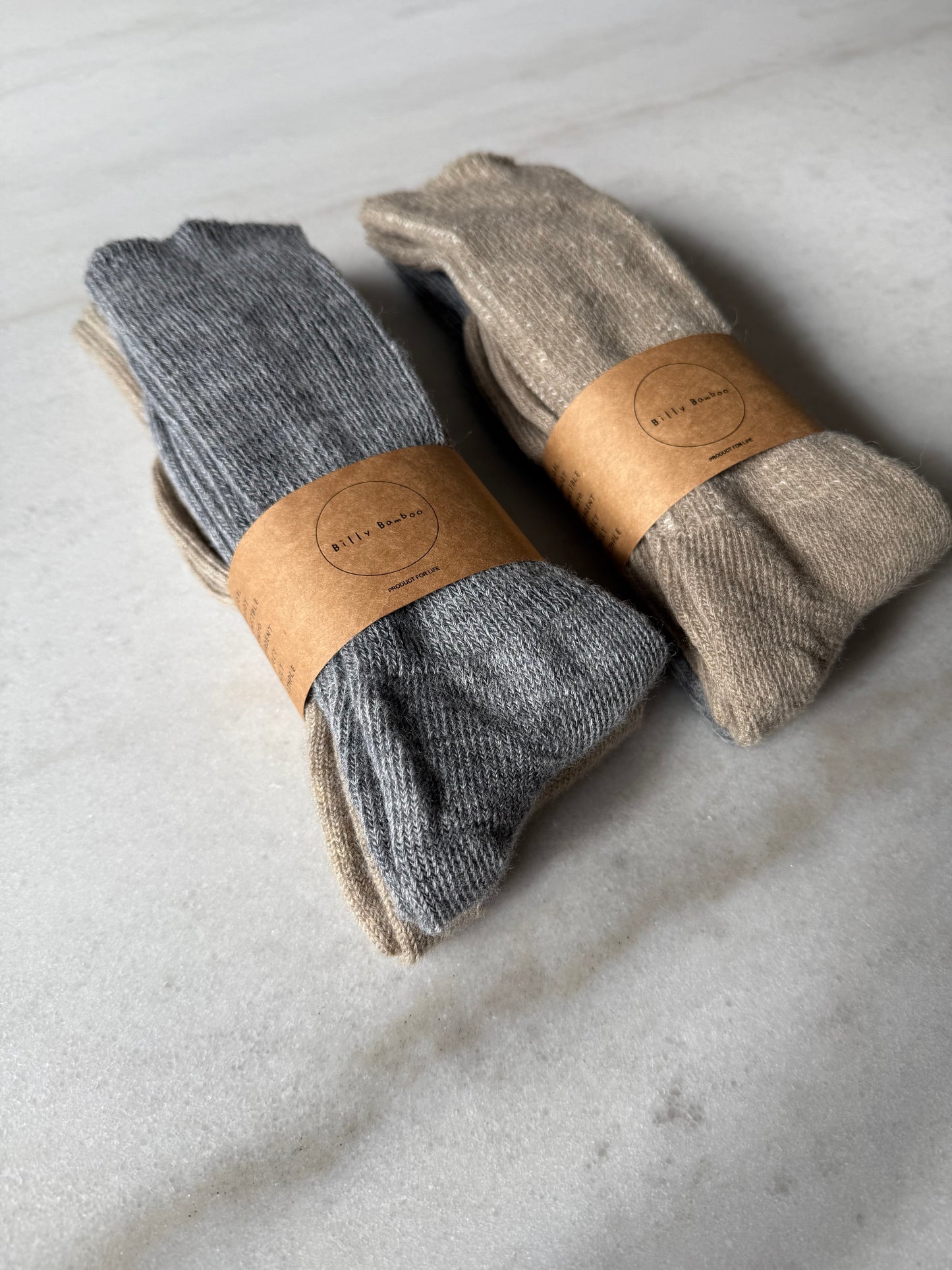 MENS CANADA WOOL BOOT SOCK - Pack of 2