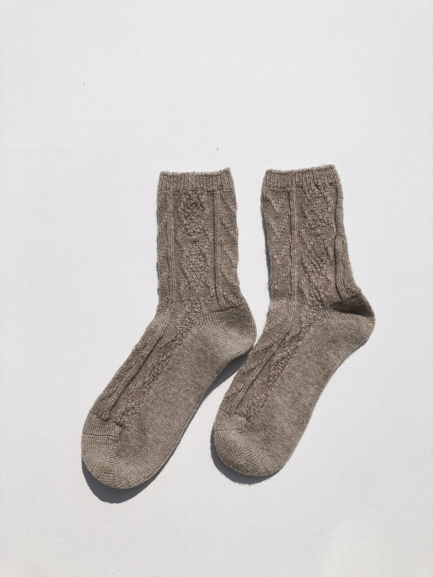 CABLE WOOL SOCKS