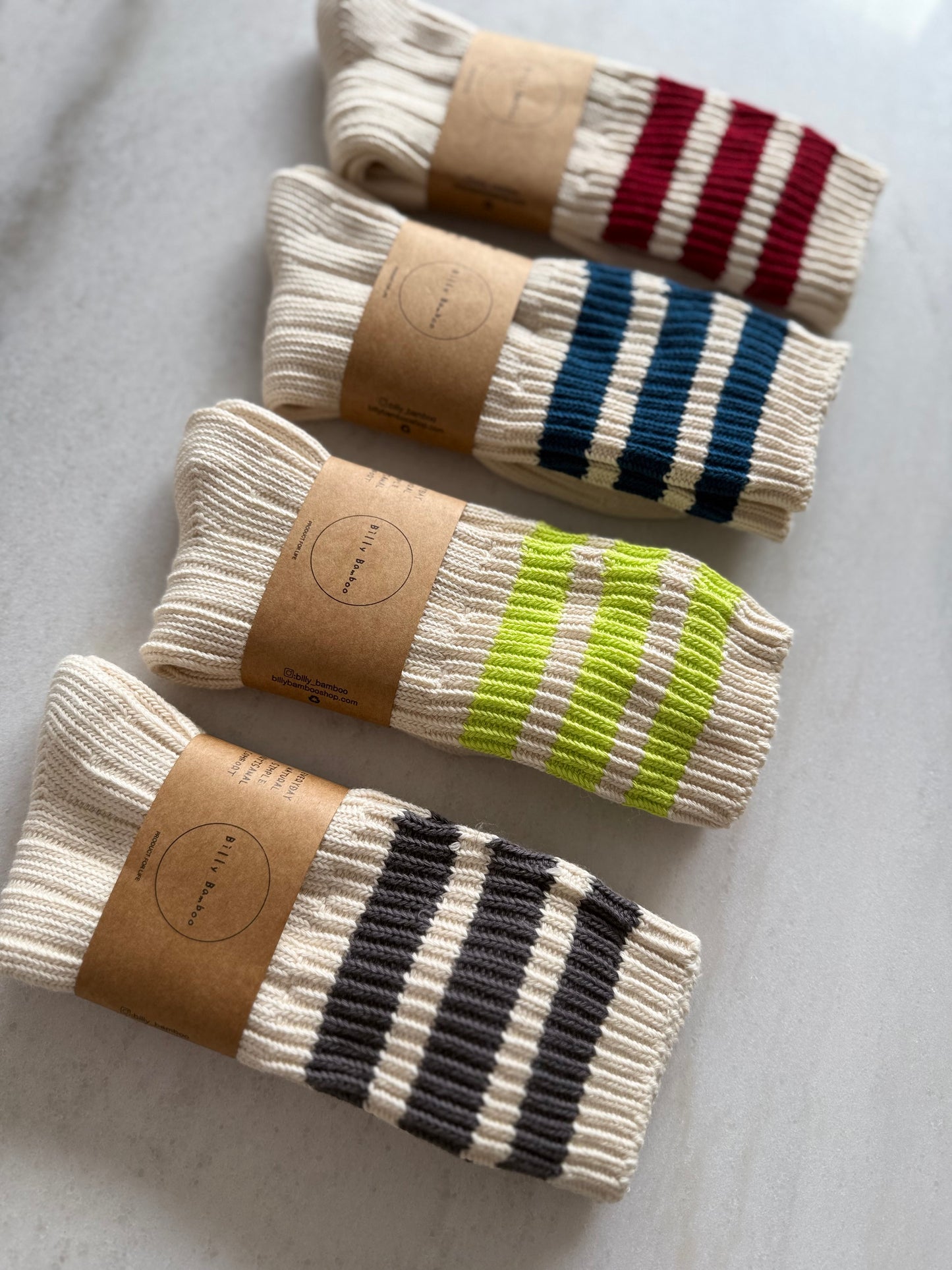 MEN’S COLLEGE STRIPE SOCKS