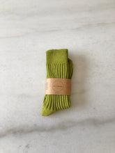 Load image into Gallery viewer, RIBBED COTTON HIGH SOCKS - pastel