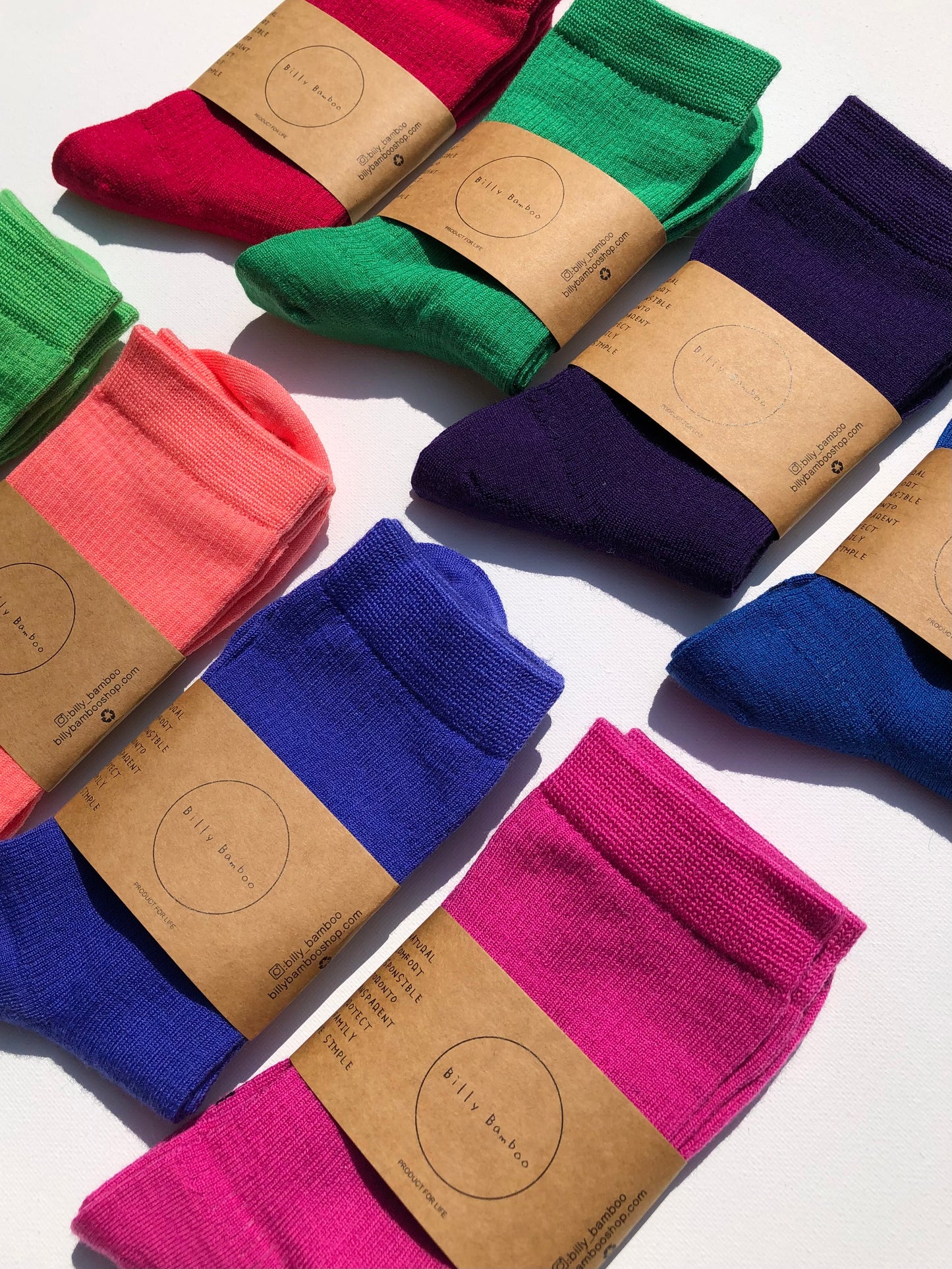 MERINO SMART SOCKS - crystal bright