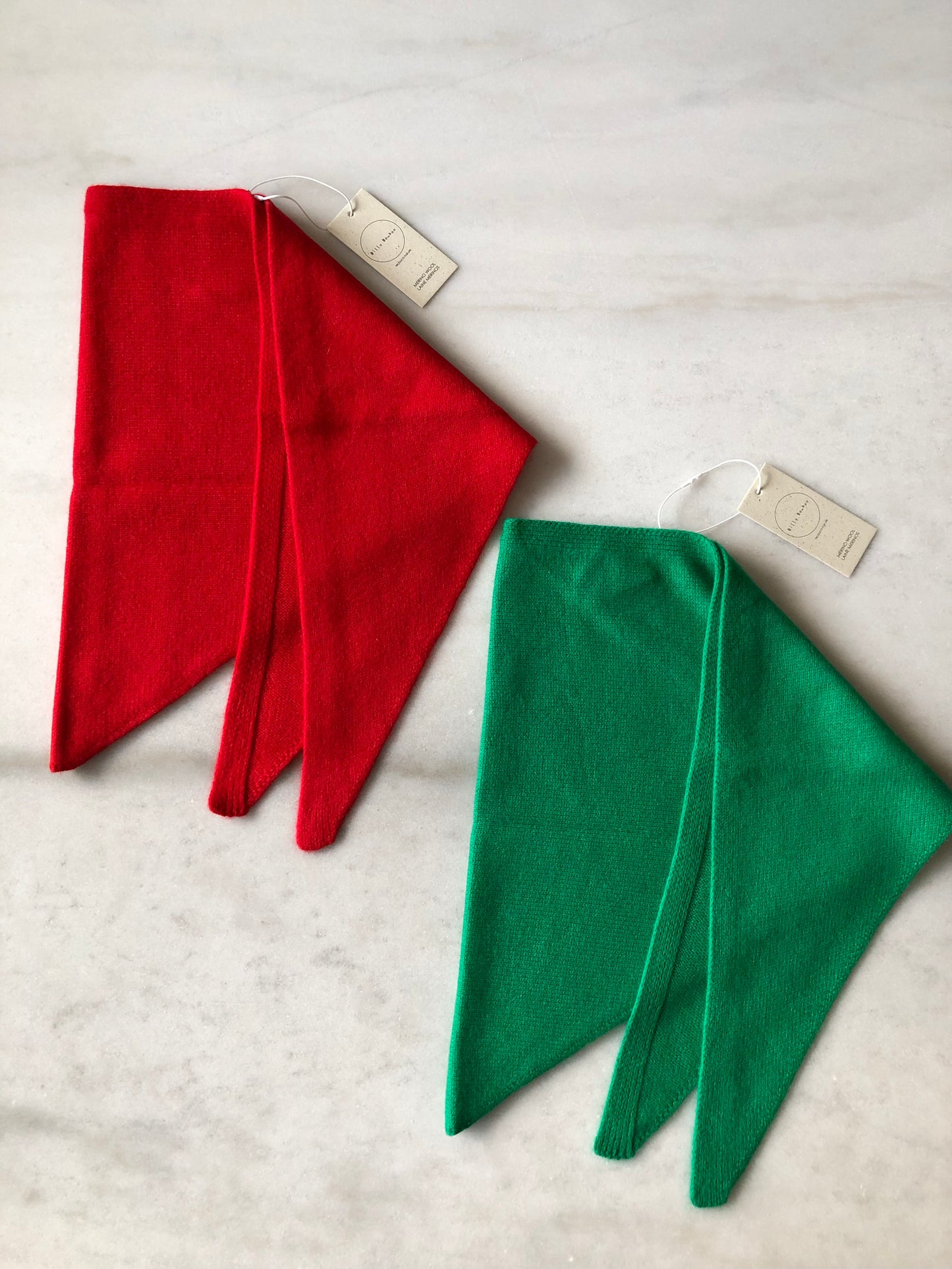MERINO WOOL CRAVAT SCARF - End of September