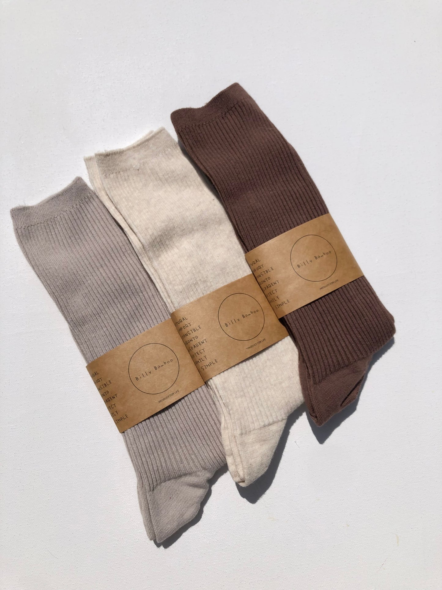 SMART HIGH COTTON SOCKS - neutral