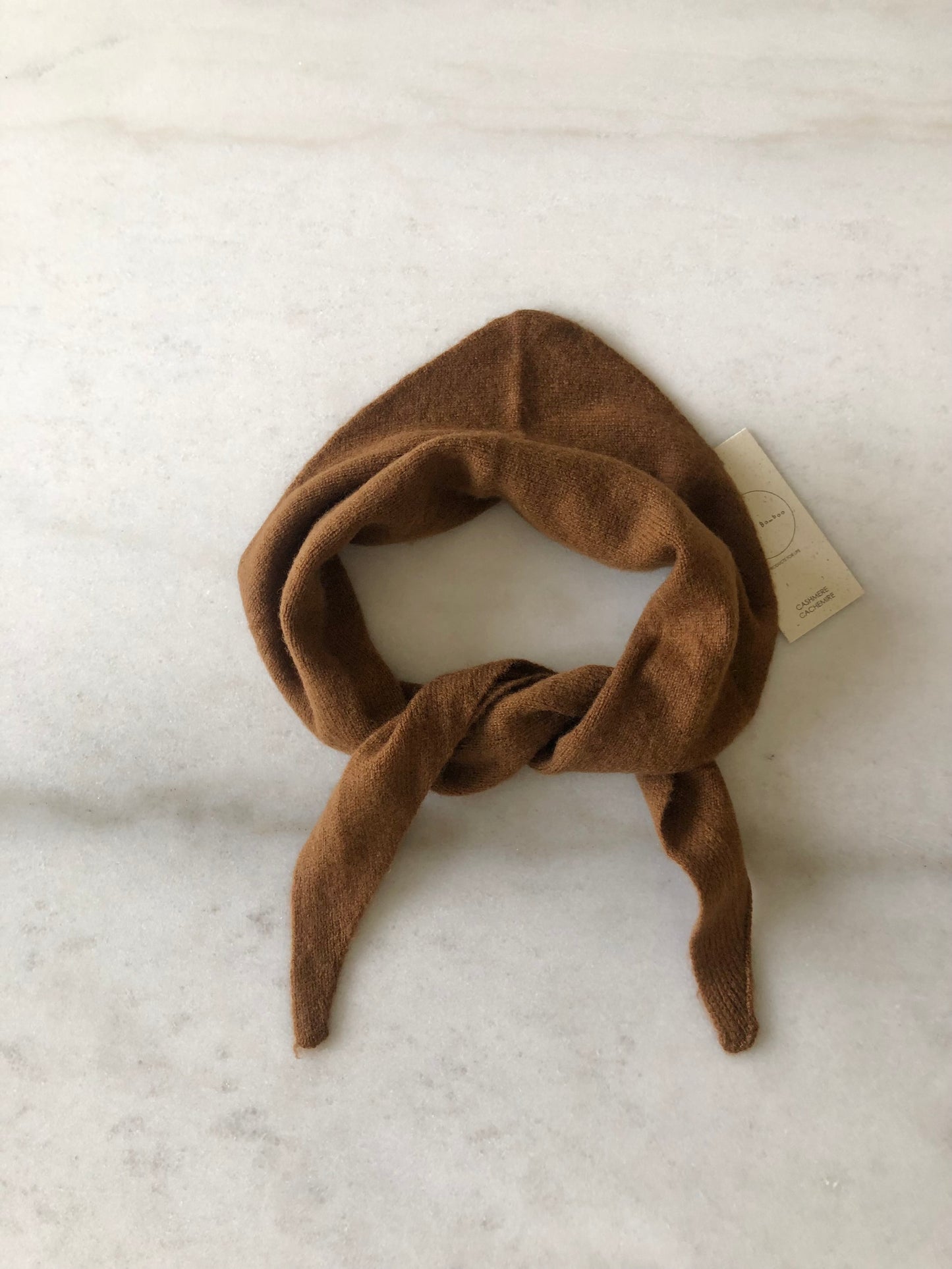 CASHMERE CRAVAT SCARF