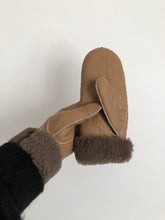 Load image into Gallery viewer, SHEARLING MITTENS