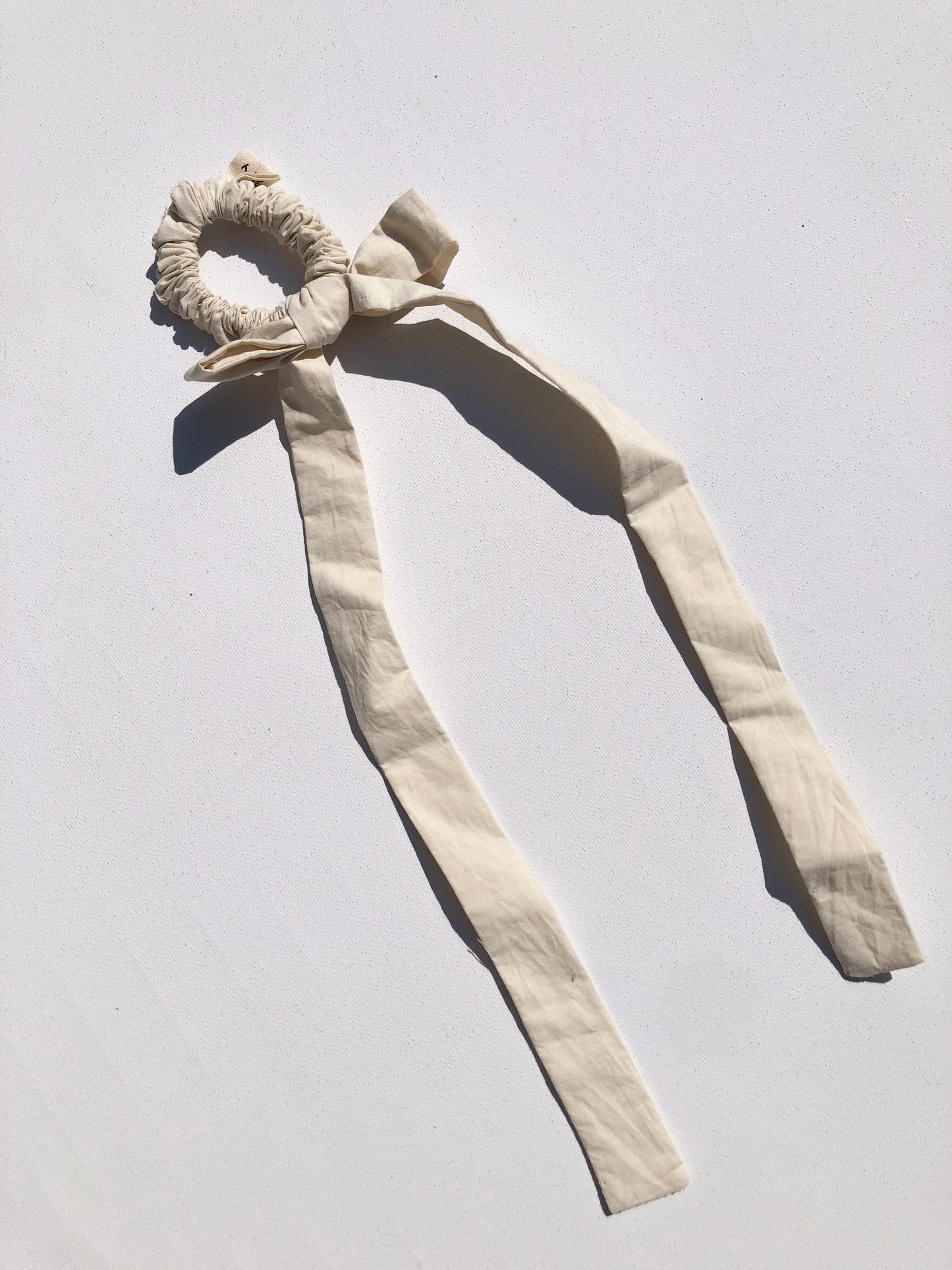 COTTON POPLIN MINI BOW SCRUNCHIES