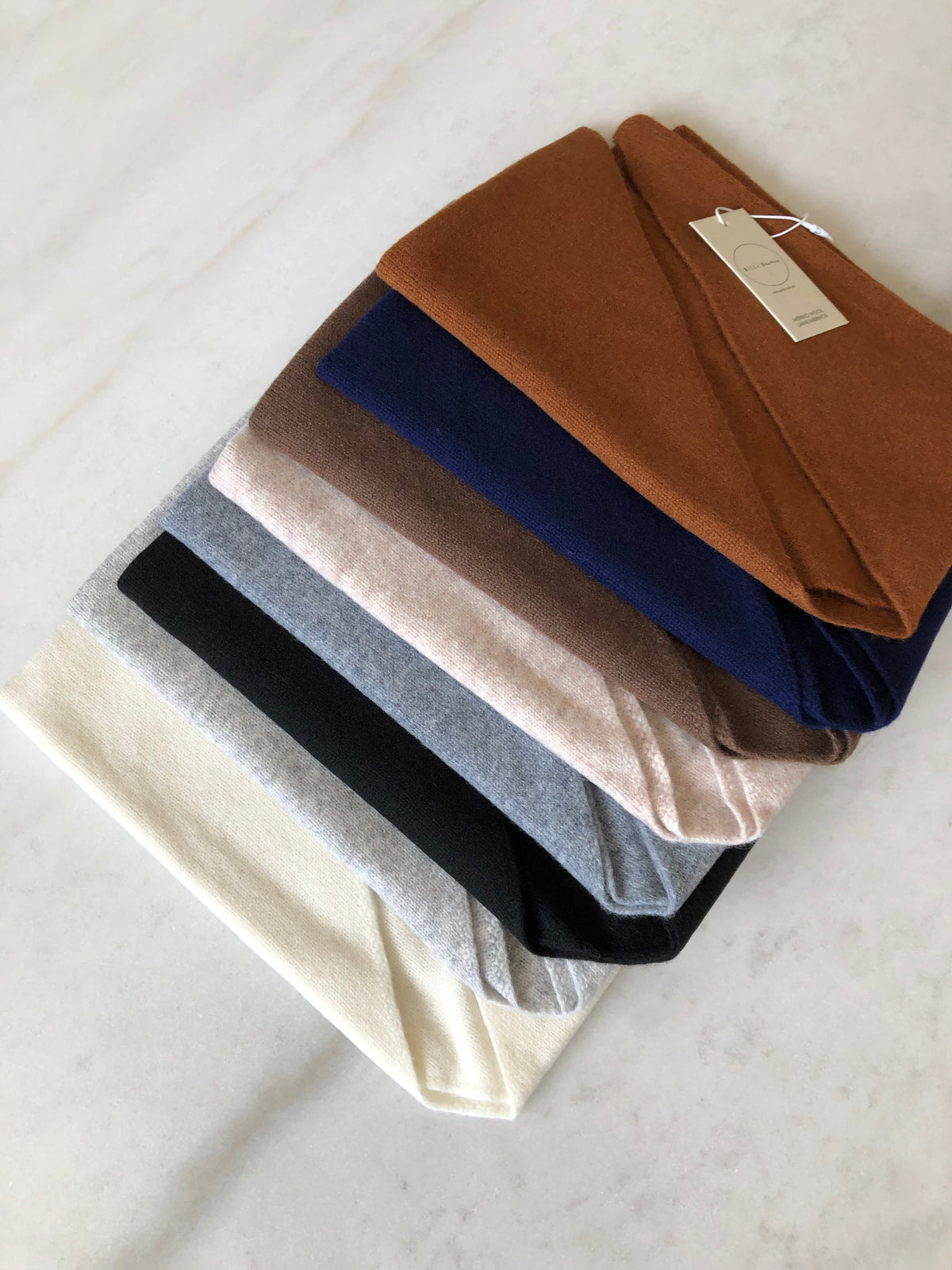 MERINO WOOL CRAVAT SCARF - End of September