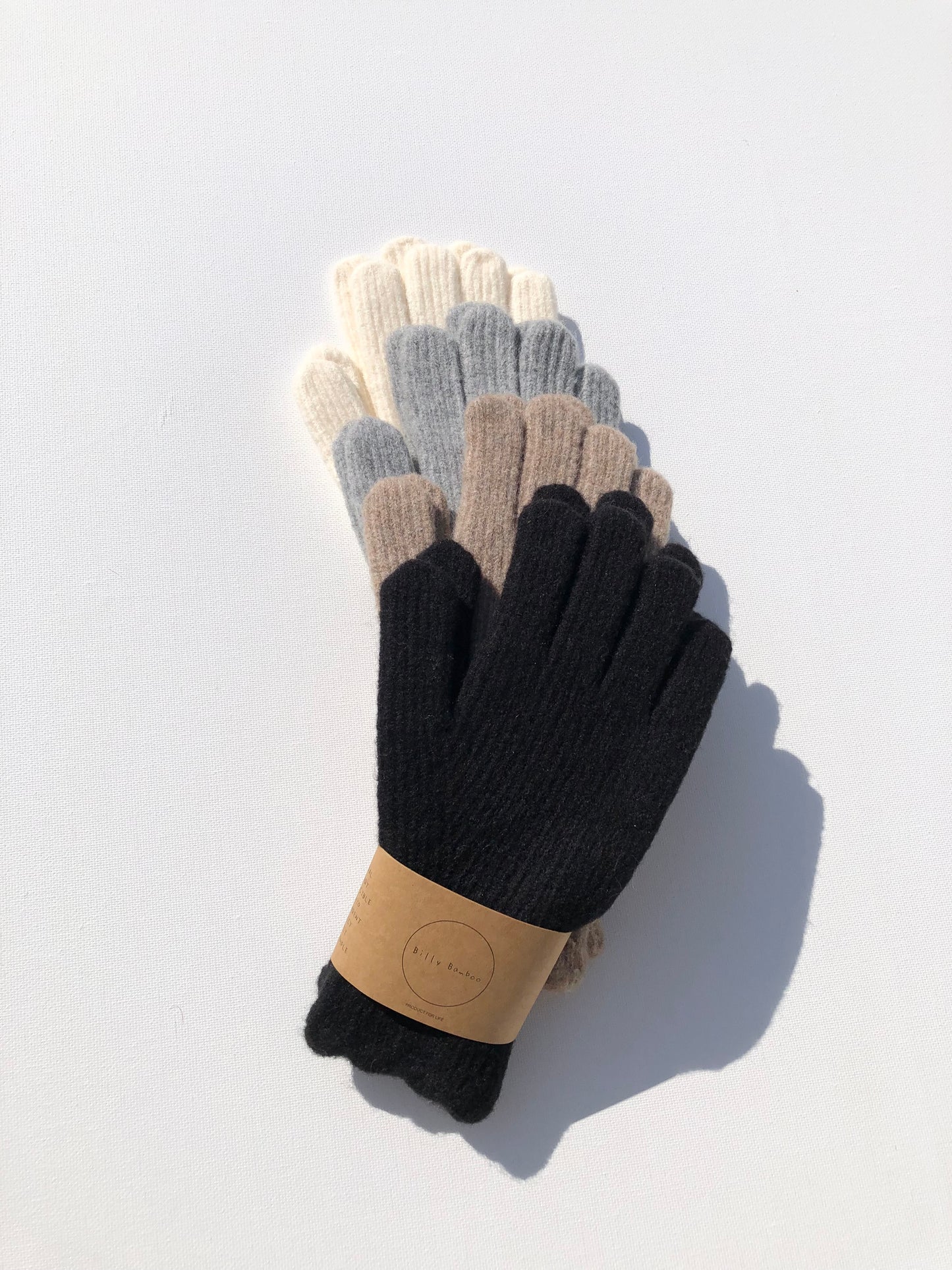 FUZZY WOOL SCREEN TOUCH GLOVES