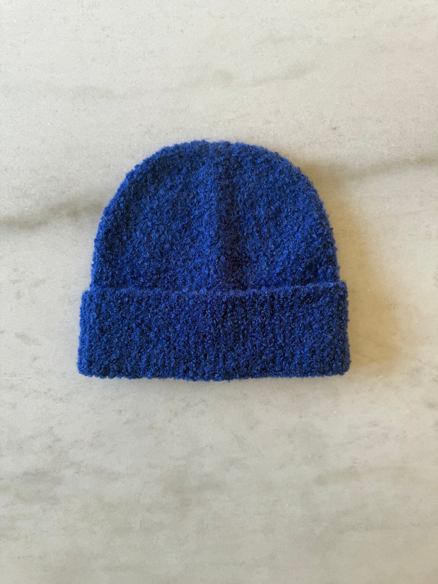 WOOL BOUCLE BEANIE
