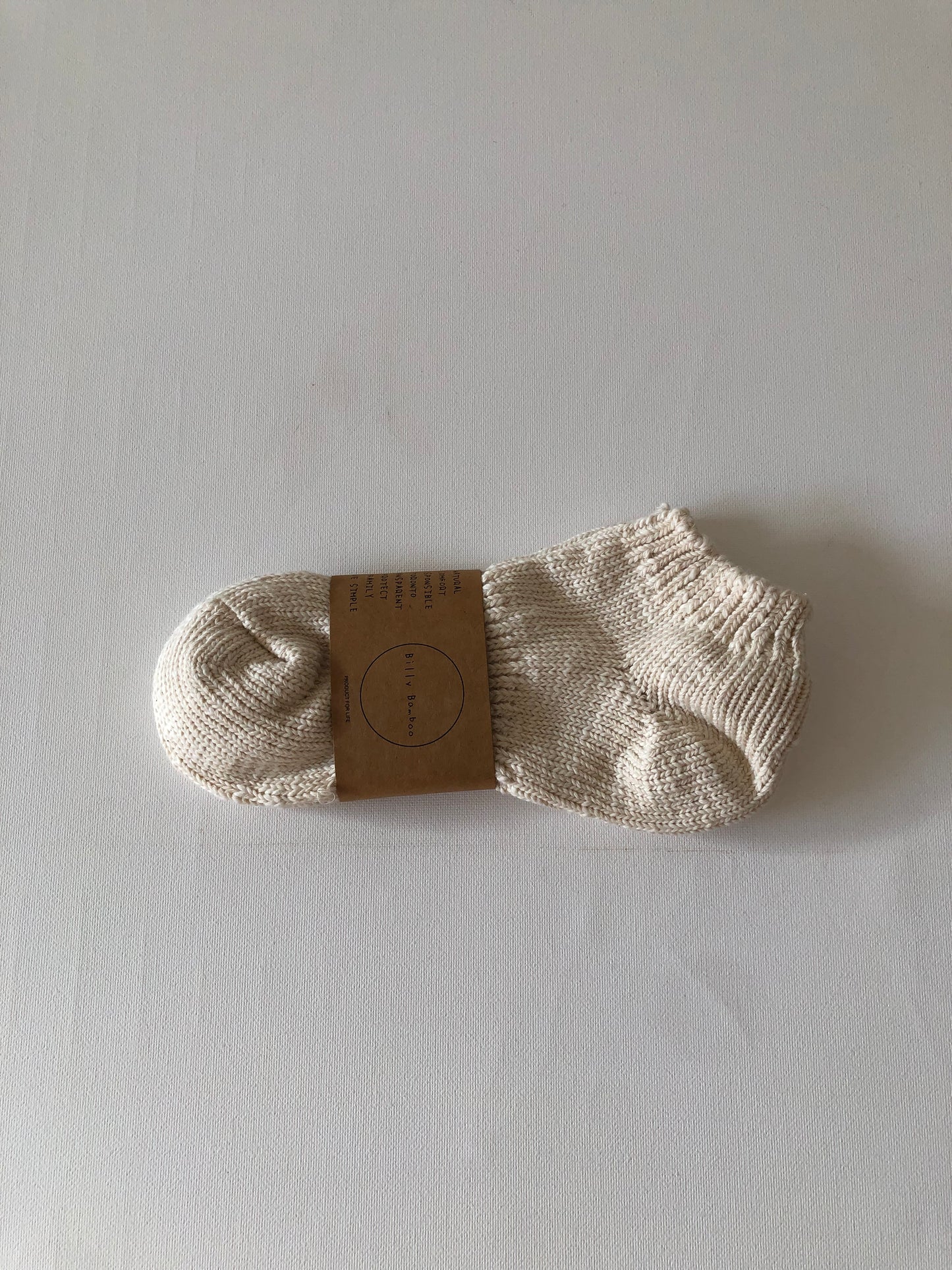 ORGANIC SLUB COTTON SOCKS