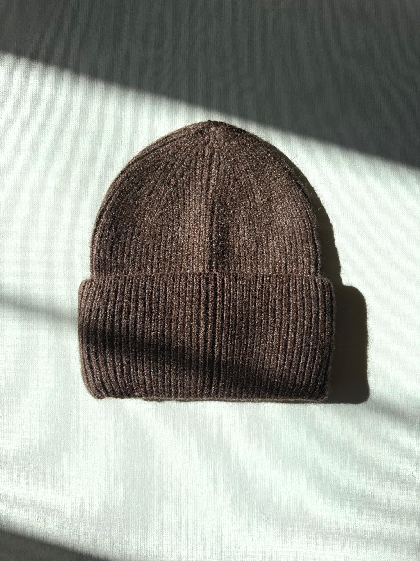 ROYAL ANGORA BEANIE - neutral