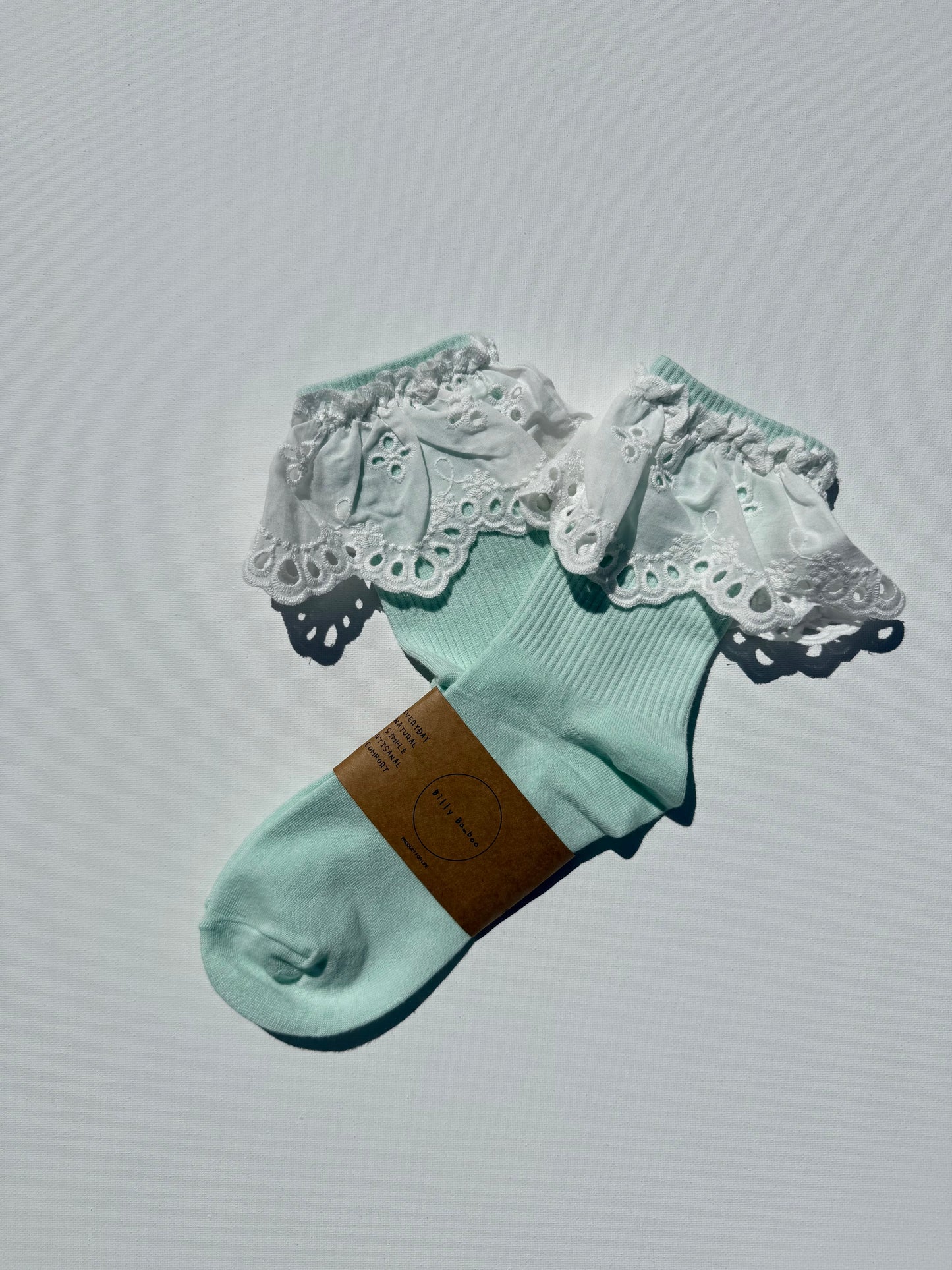 COTSWOLD MEADOW LACE SOCKS - brights