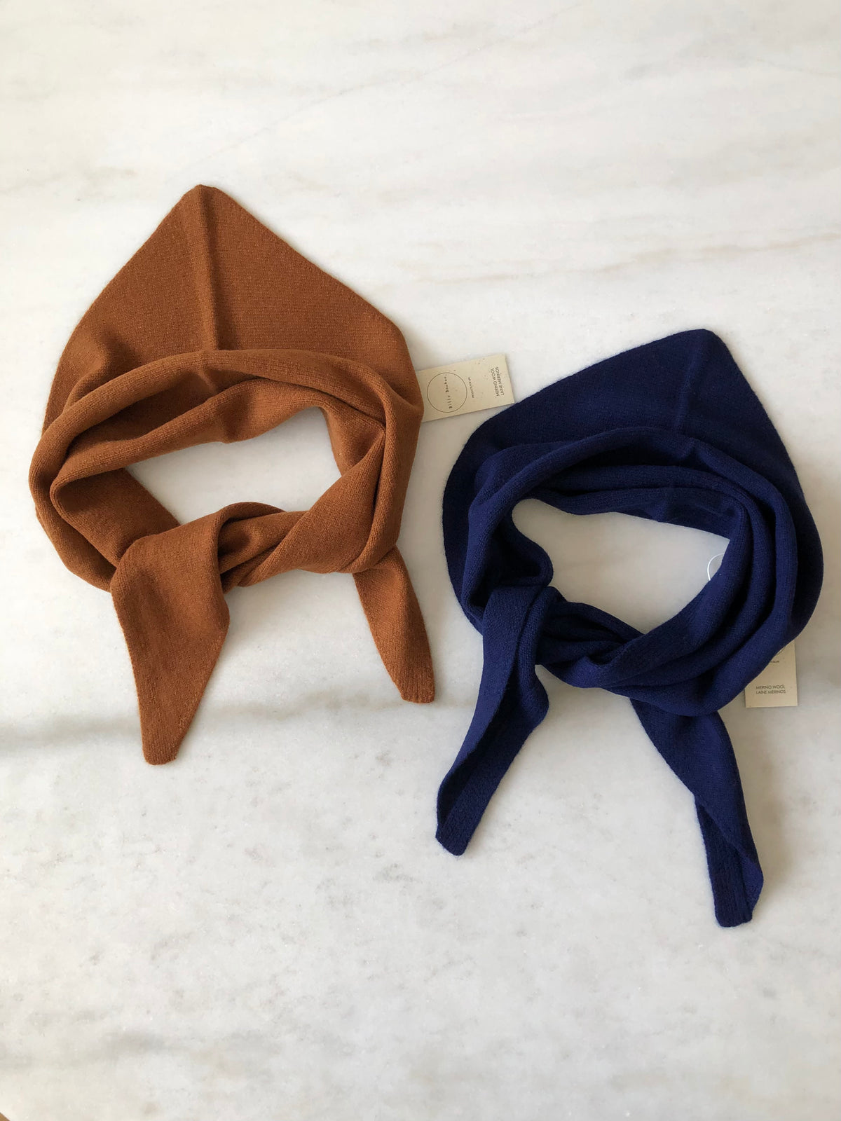 MERINO WOOL CRAVAT SCARF - End of September