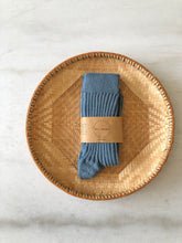 Load image into Gallery viewer, RIBBED COTTON HIGH SOCKS - pastel