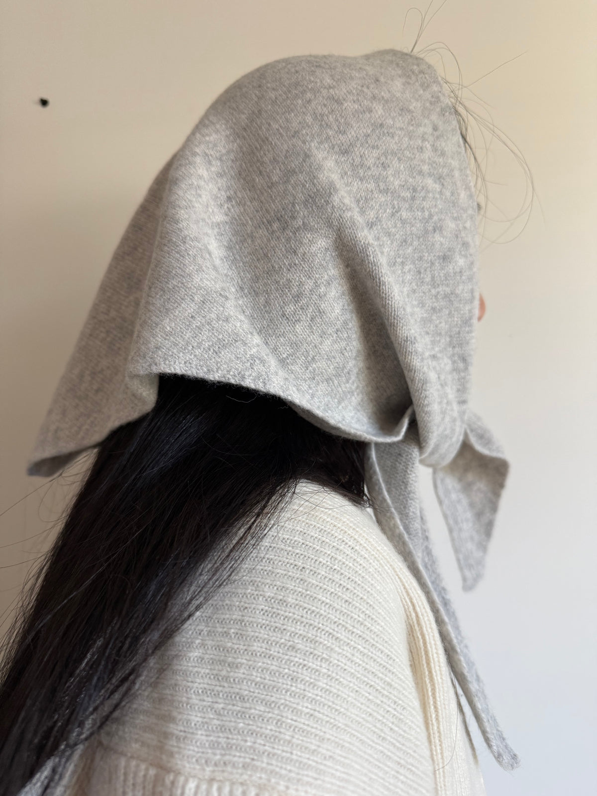 MERINO WOOL CRAVAT SCARF