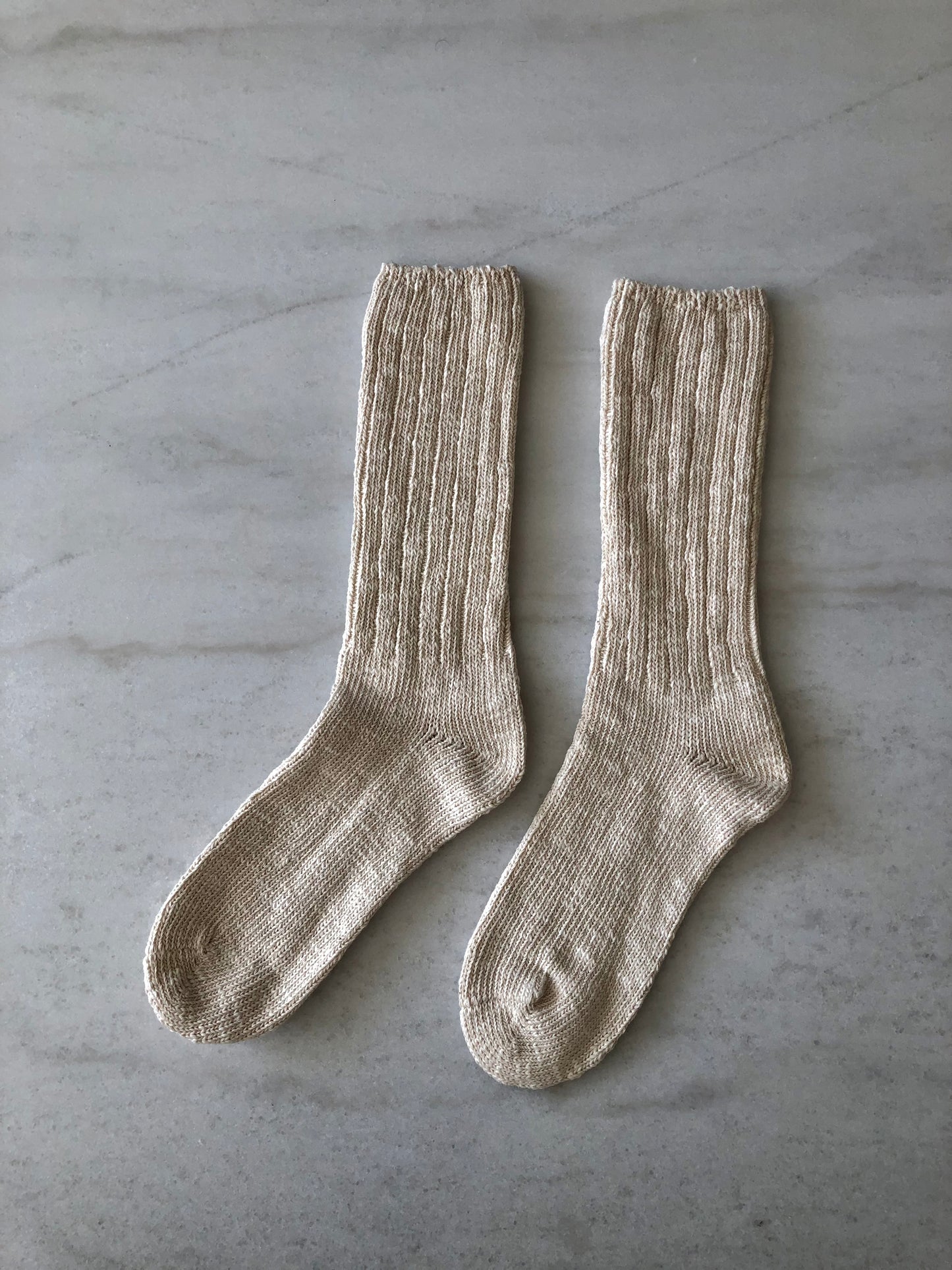 ORGANIC SLUB COTTON SOCKS