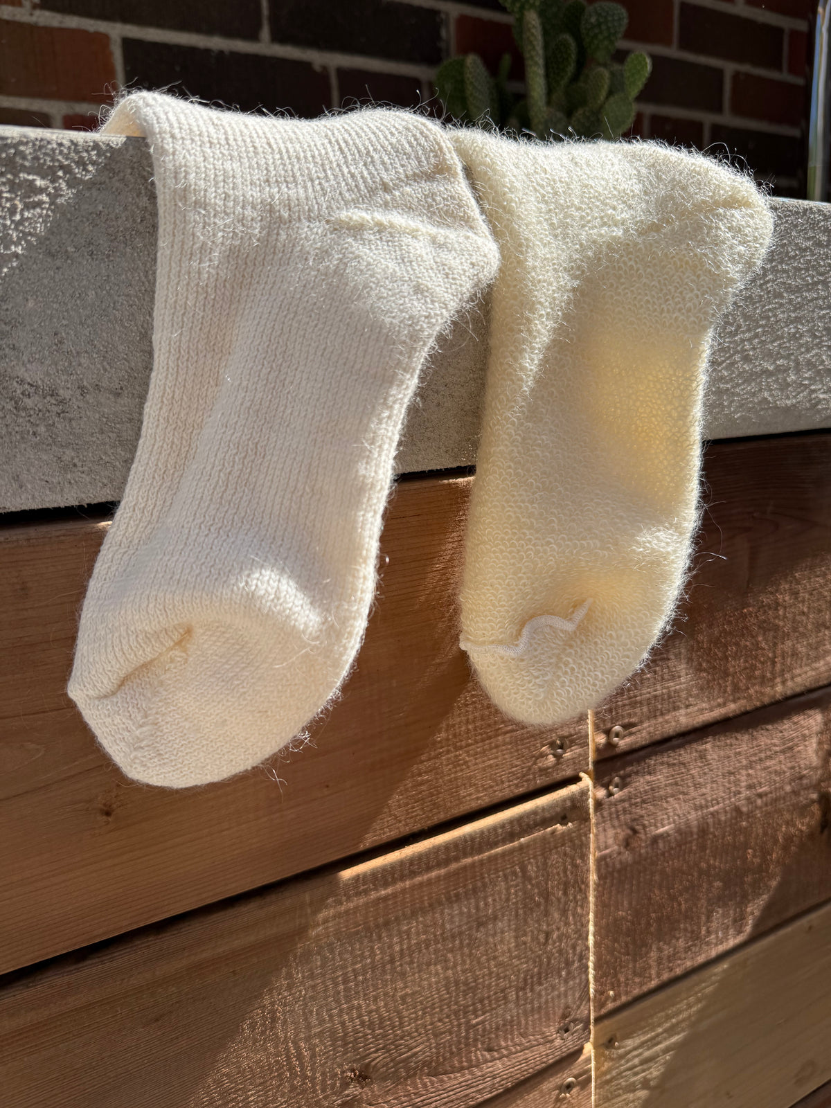 CANADA MOHAIR SOCKS