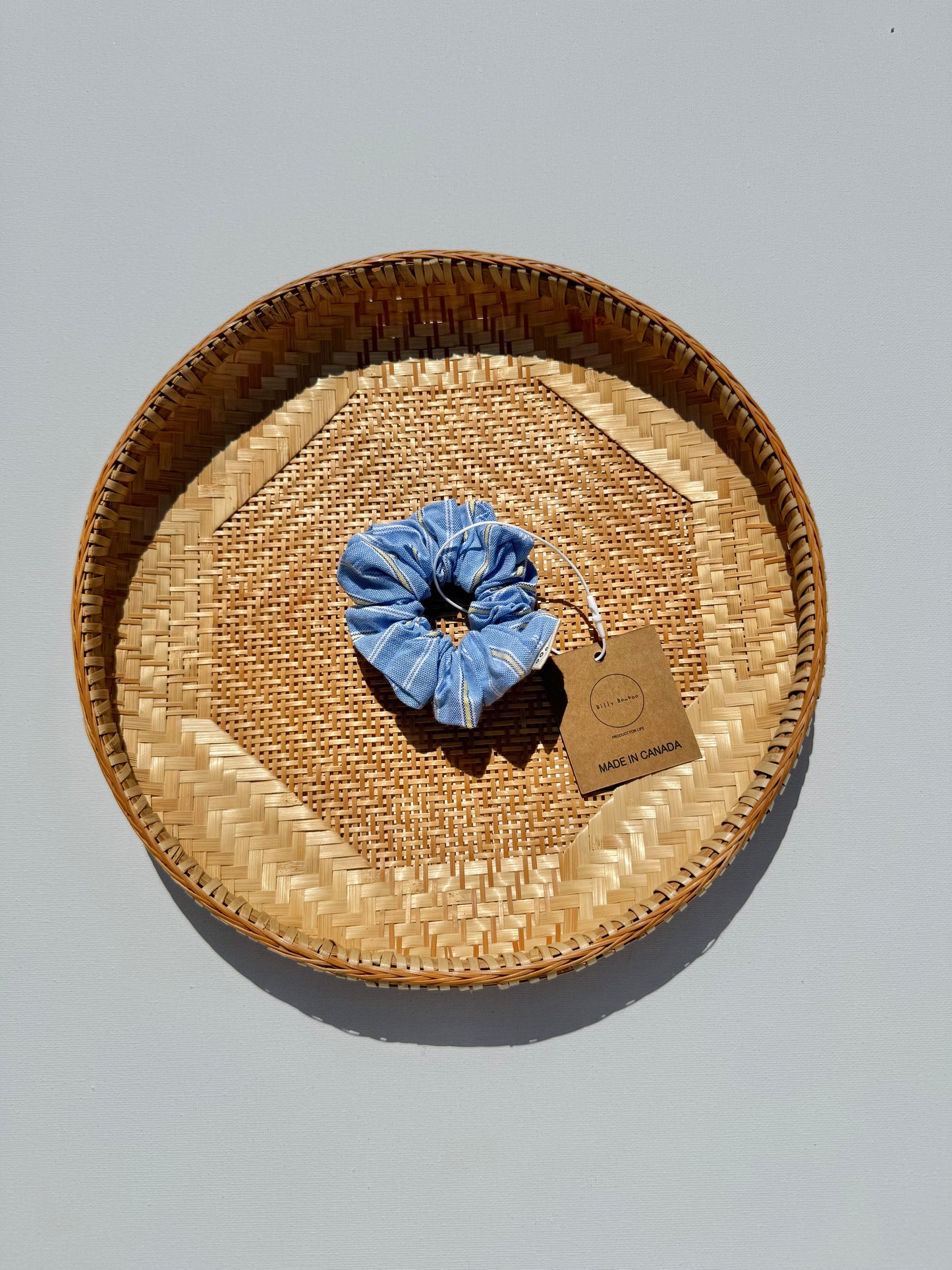 OXFORD REGATTA STRIPE SCRUNCHIE