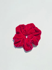 VELVET SCRUNCHIES - bright
