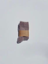 Load image into Gallery viewer, FLUFFY ANGORA SOCKS - NEUTRAL