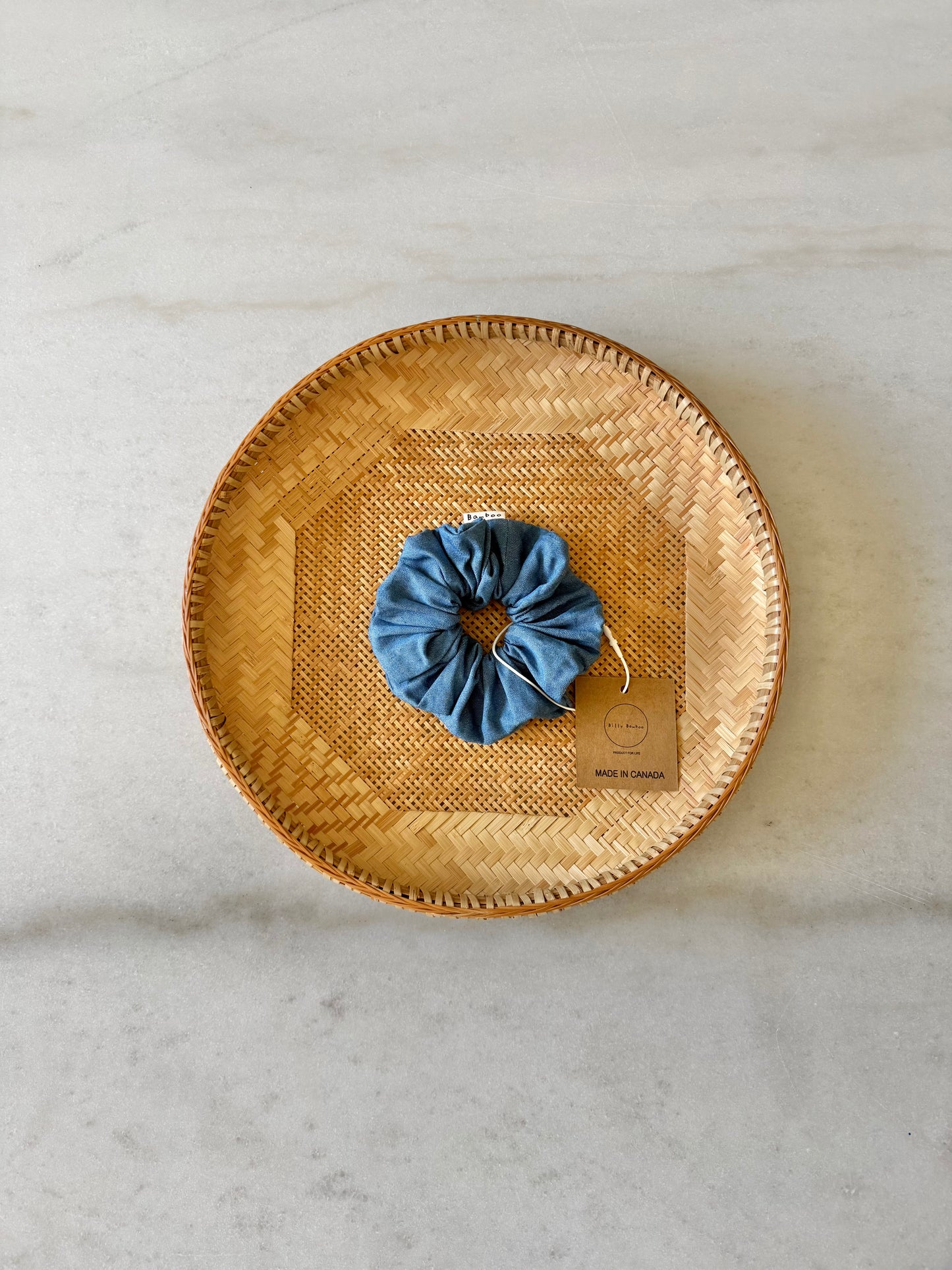 DENIM SCRUNCHIE