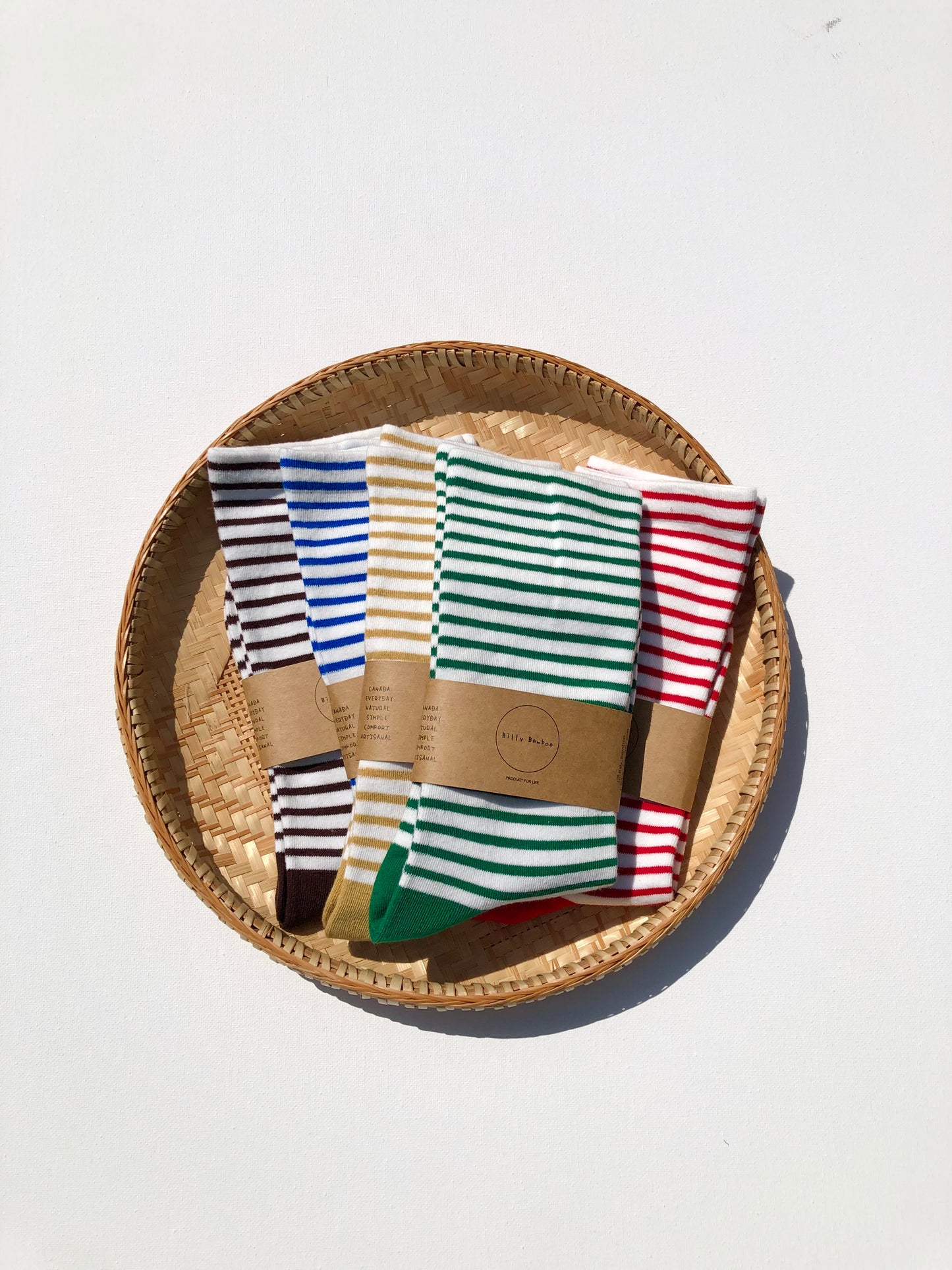 STRIPE POP COLOR HIGH SOCKS - Mid of July 2026