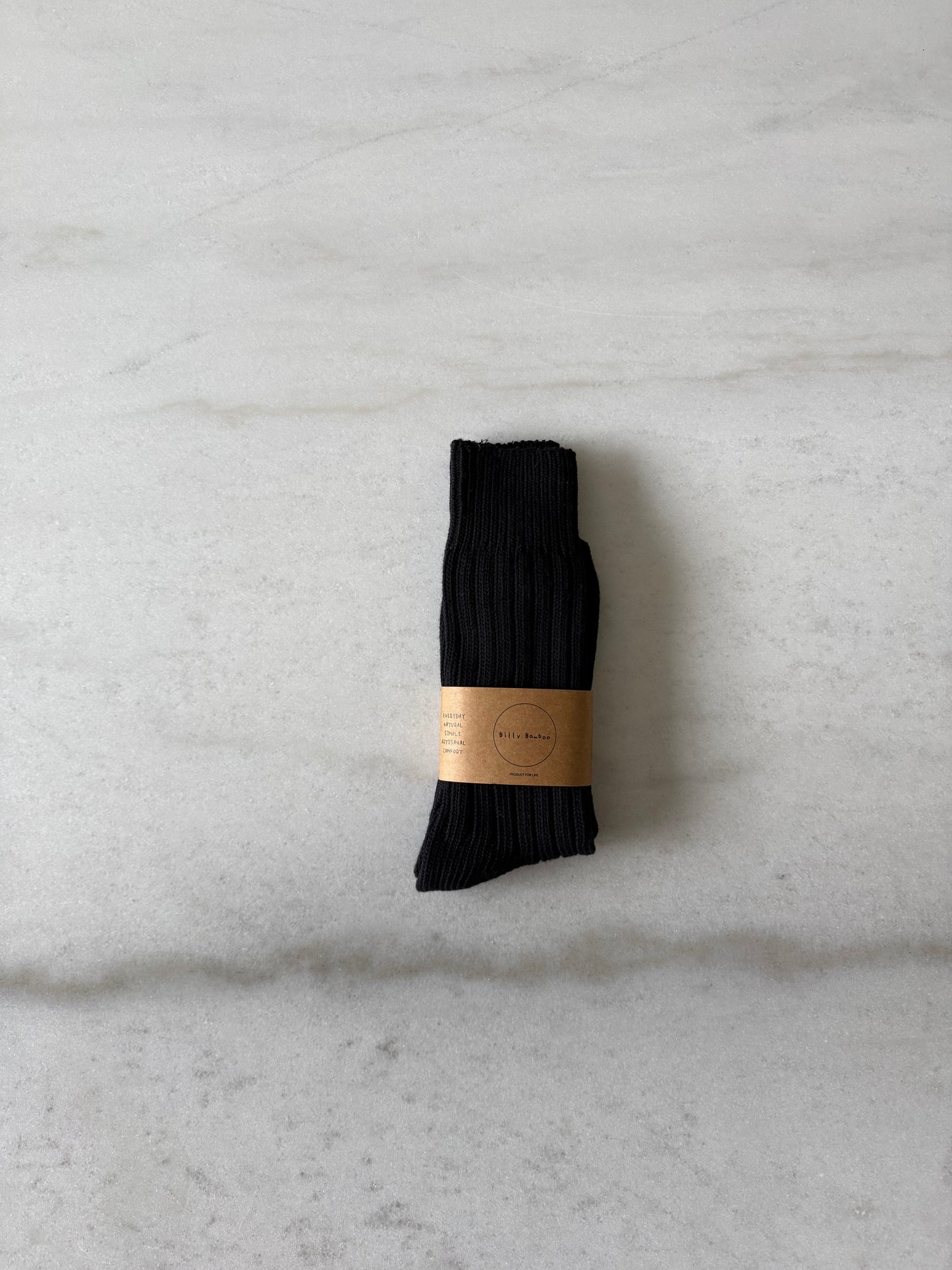 MEN’S CHUNKY RIBBED HIGH SOCKS