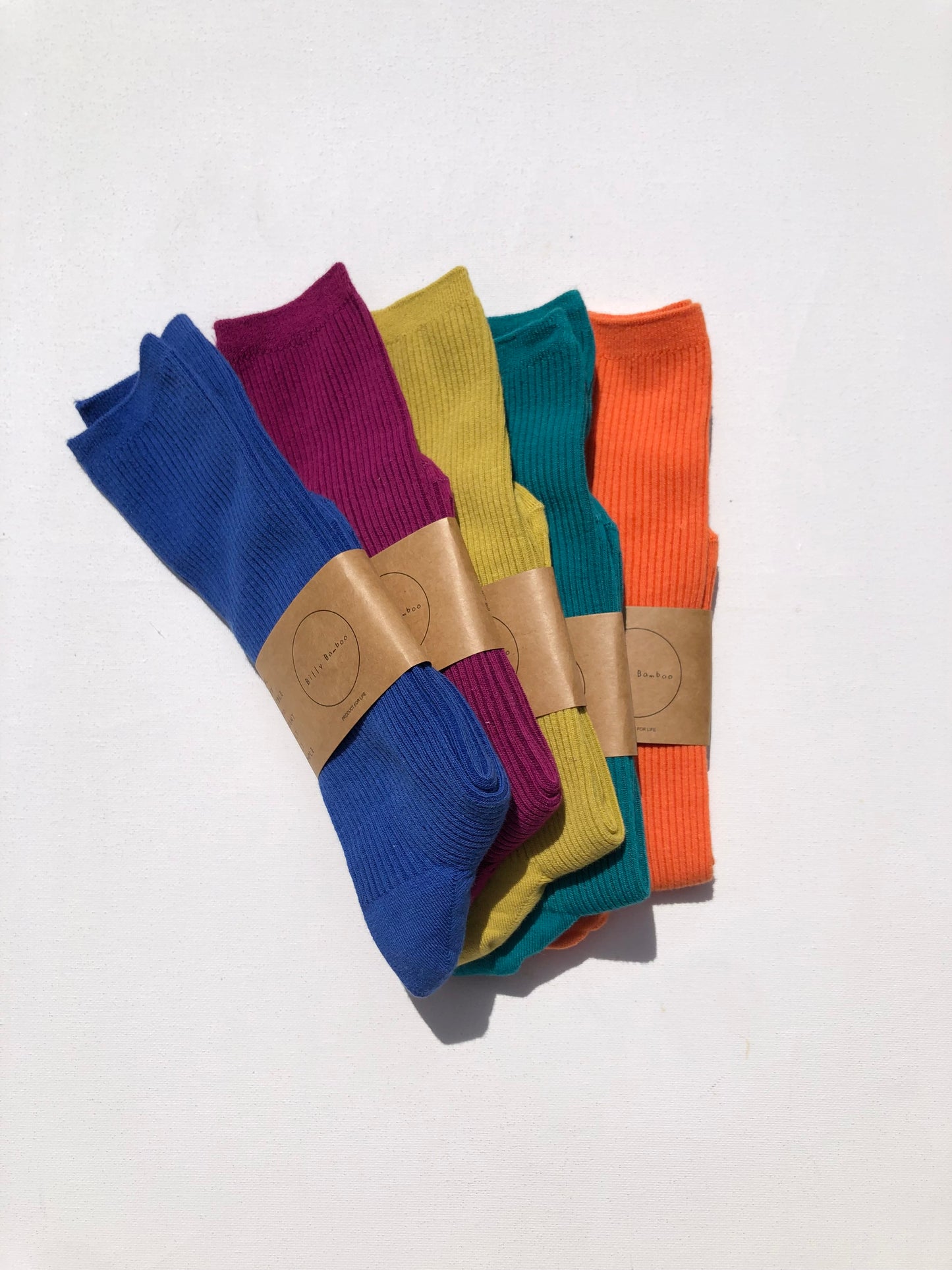SMART HIGH COTTON SOCKS - bright