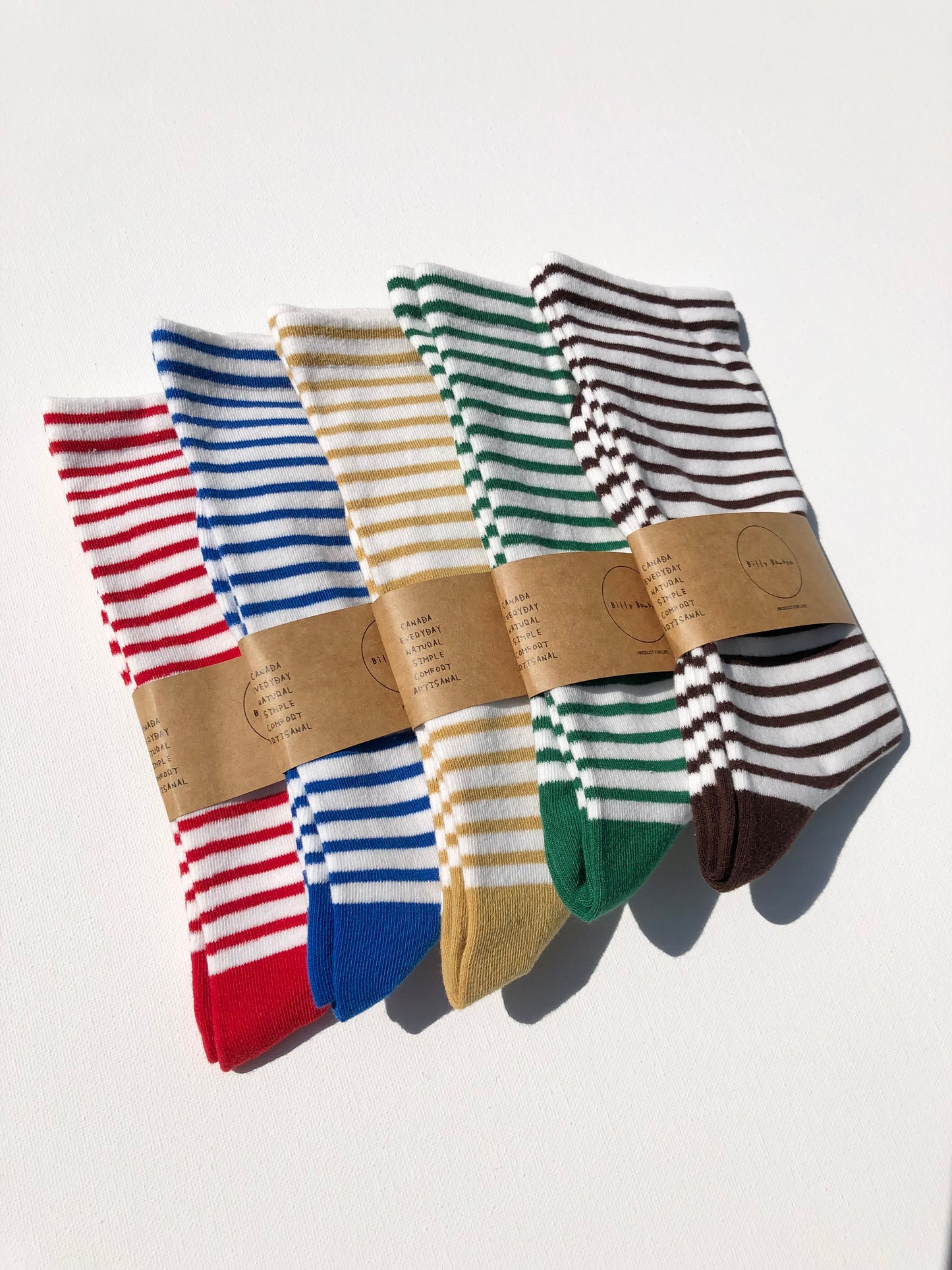 STRIPE POP COLOR HIGH SOCKS - Mid of July 2026