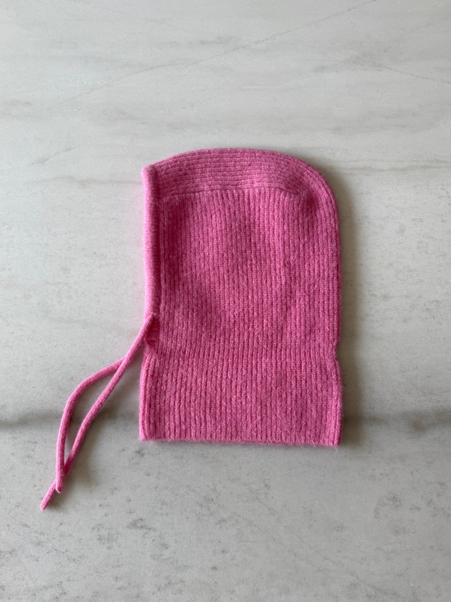 FUZZY ALPACA BALACLAVA - bright