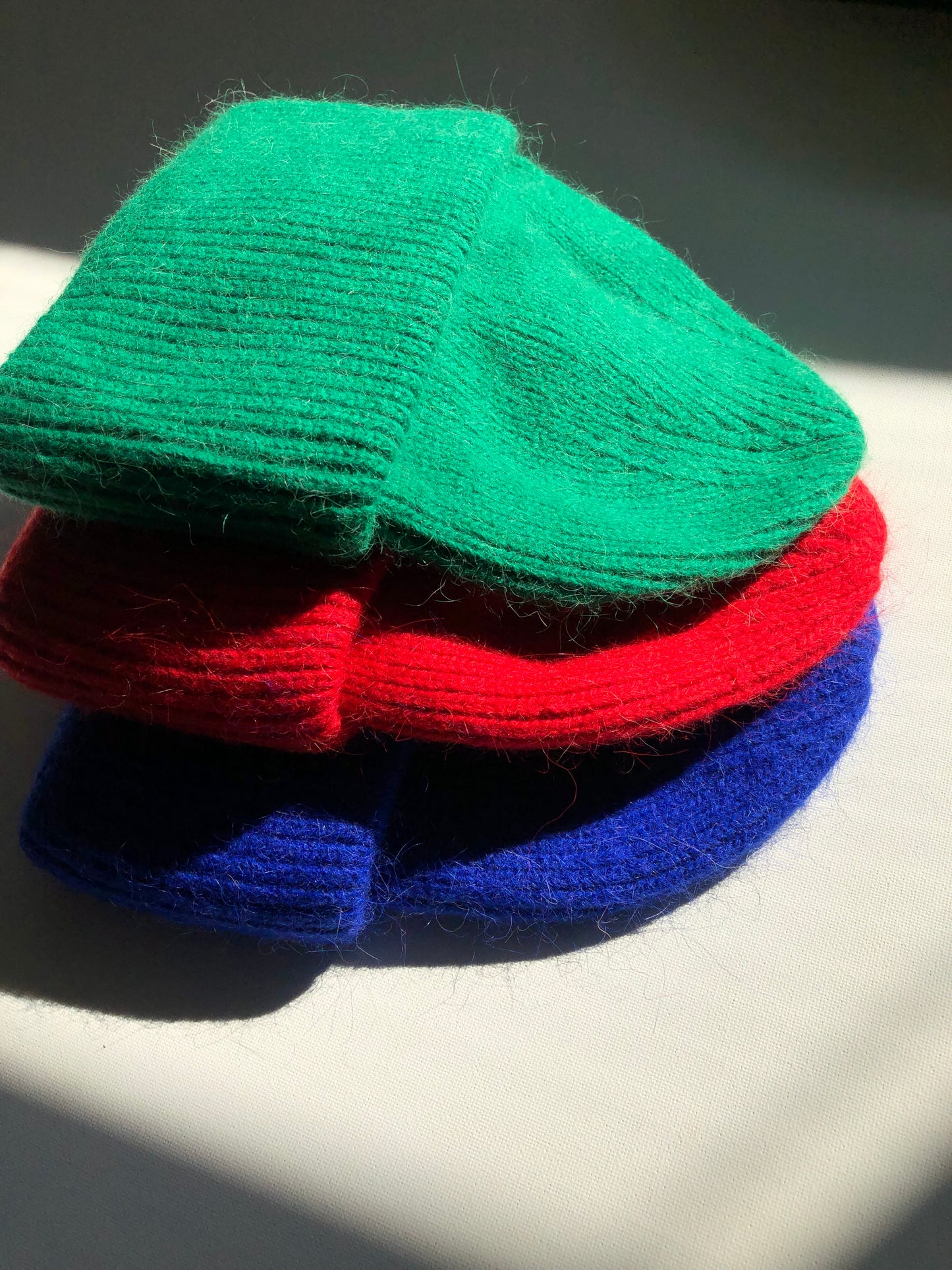 ROYAL ANGORA BEANIE - crystal brights