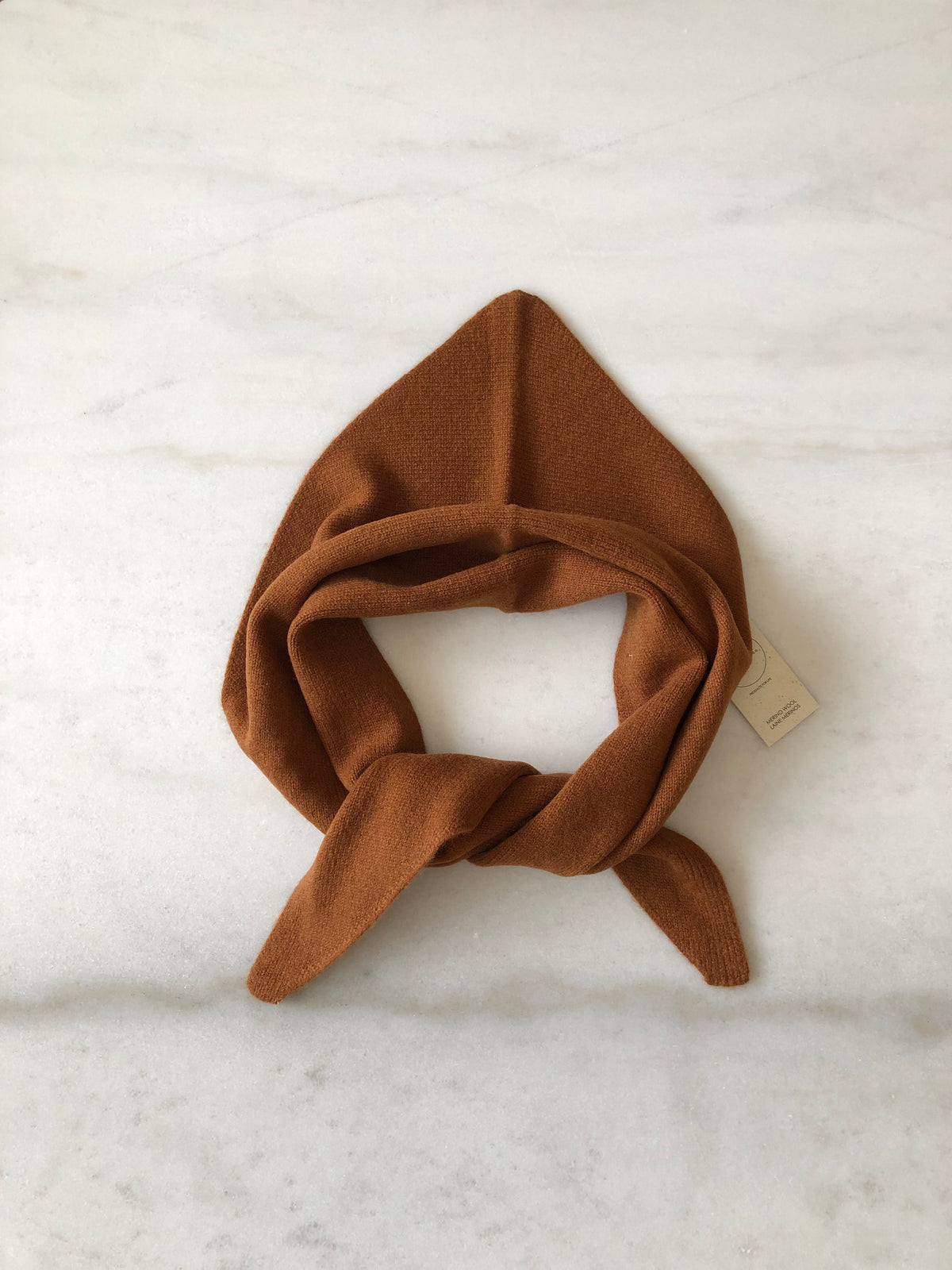 MERINO WOOL CRAVAT SCARF - End of September