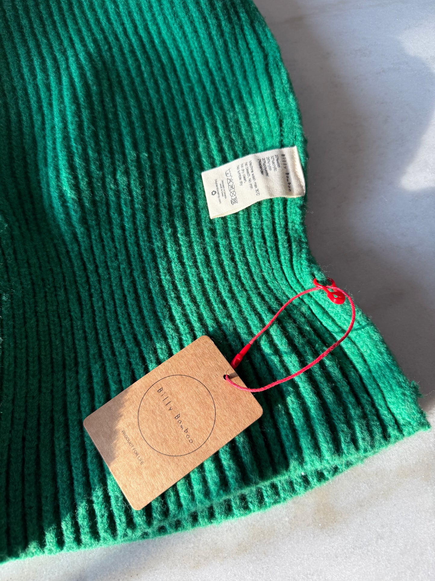 CHUNKY RIB FUZZY WOOL BALACLAVA