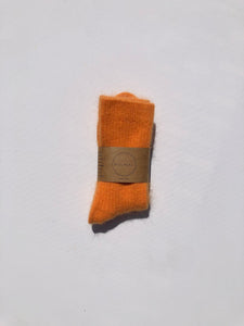 ANGORA WOOL SOCKS - crystal bright