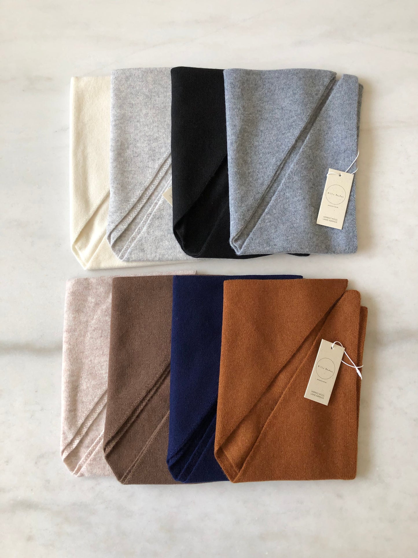 MERINO WOOL CRAVAT SCARF - End of September