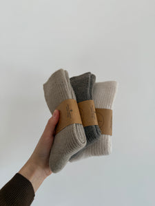 2026 ALPACA CABIN SOCKS