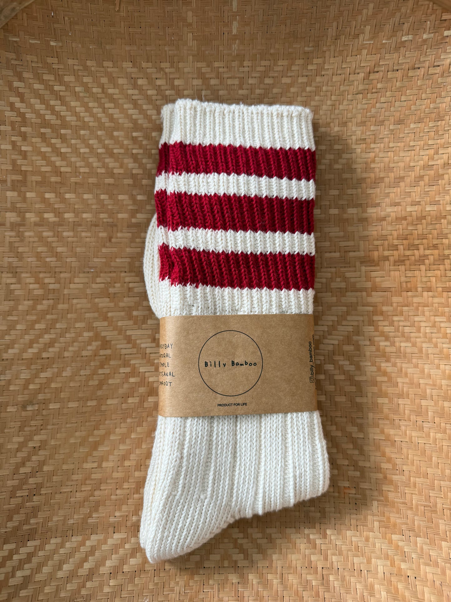 MEN’S COLLEGE STRIPE SOCKS