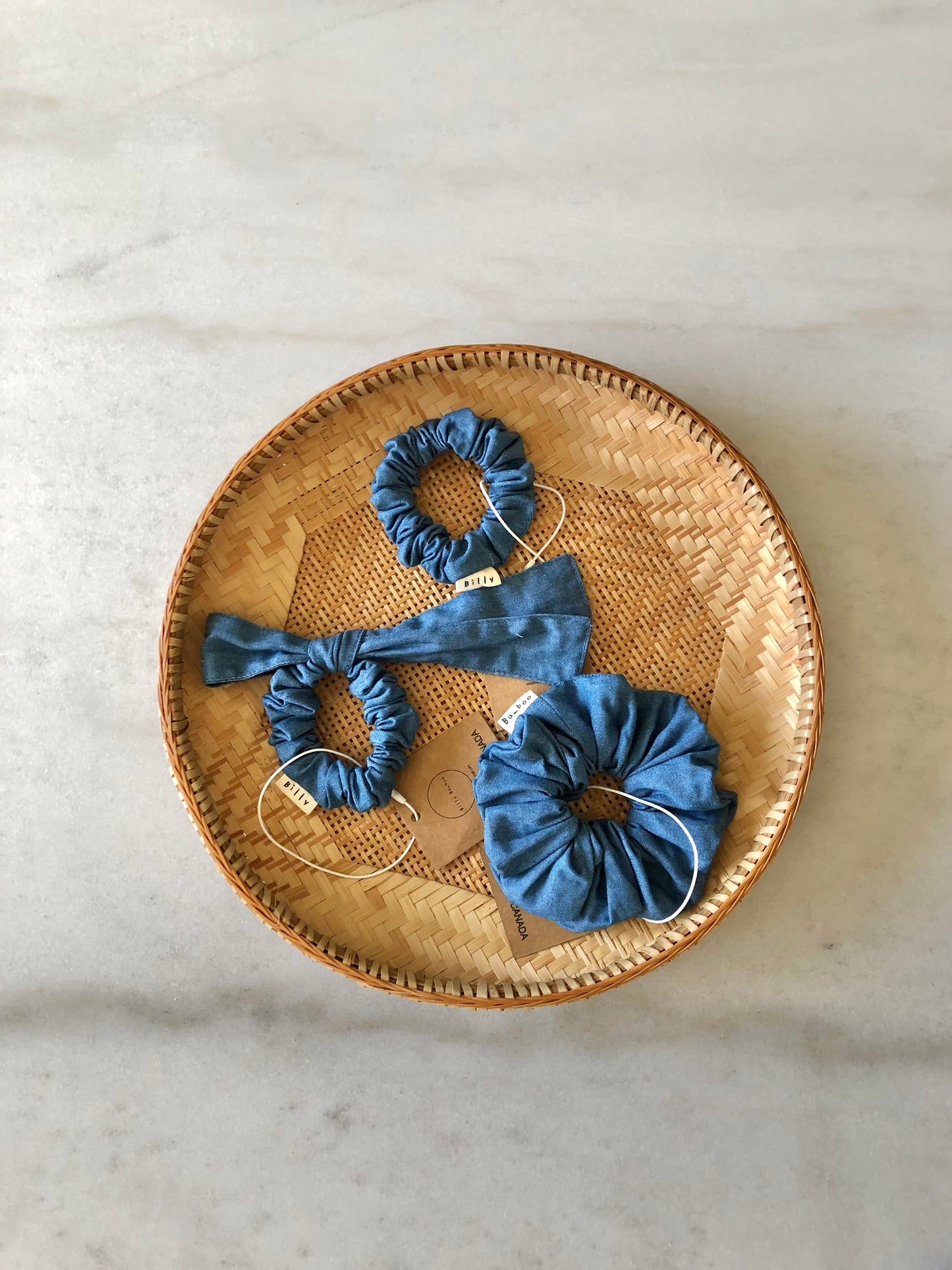 DENIM SCRUNCHIE