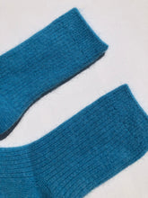 Load image into Gallery viewer, ANGORA WOOL SOCKS - crystal bright