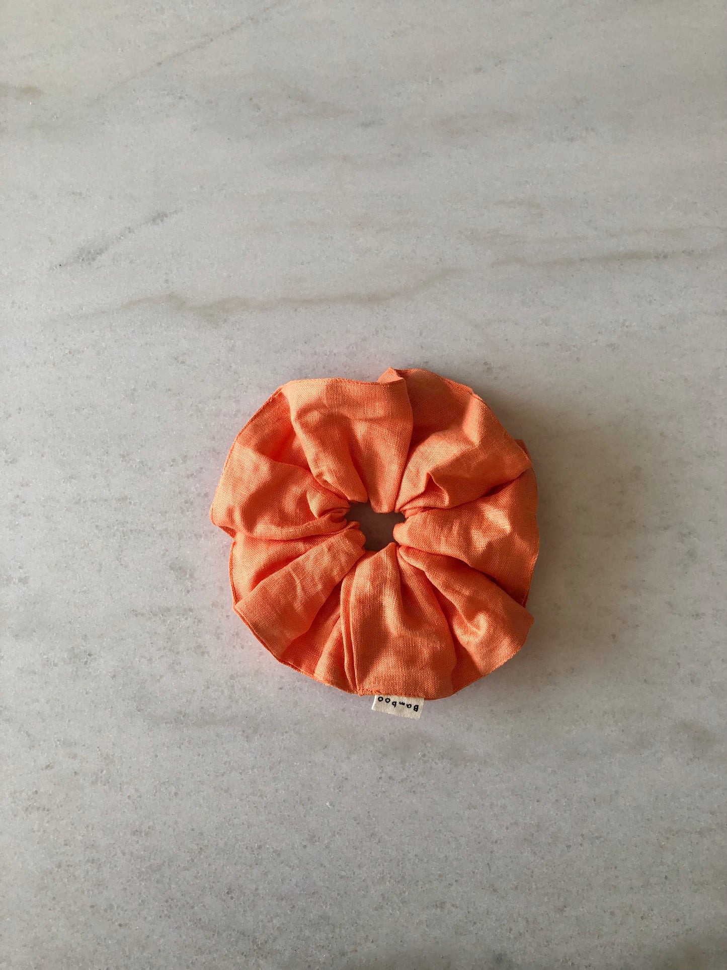 PURE LINEN SCRUNCHIES - bright