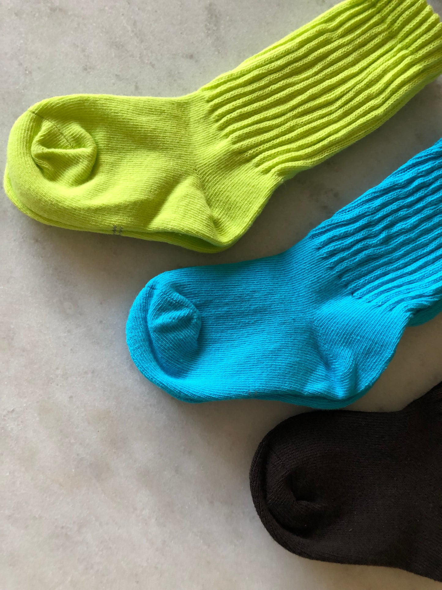 TODDLER RIBBED COTTON SOCK - Pack of 3