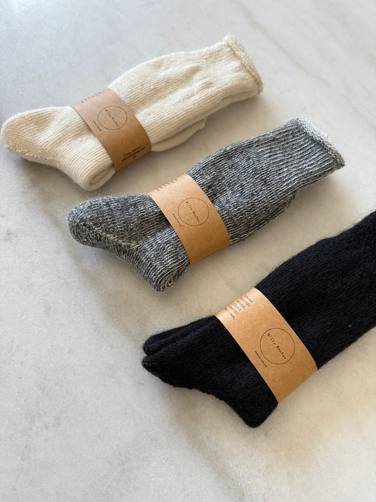 CANADA MOHAIR SOCKS