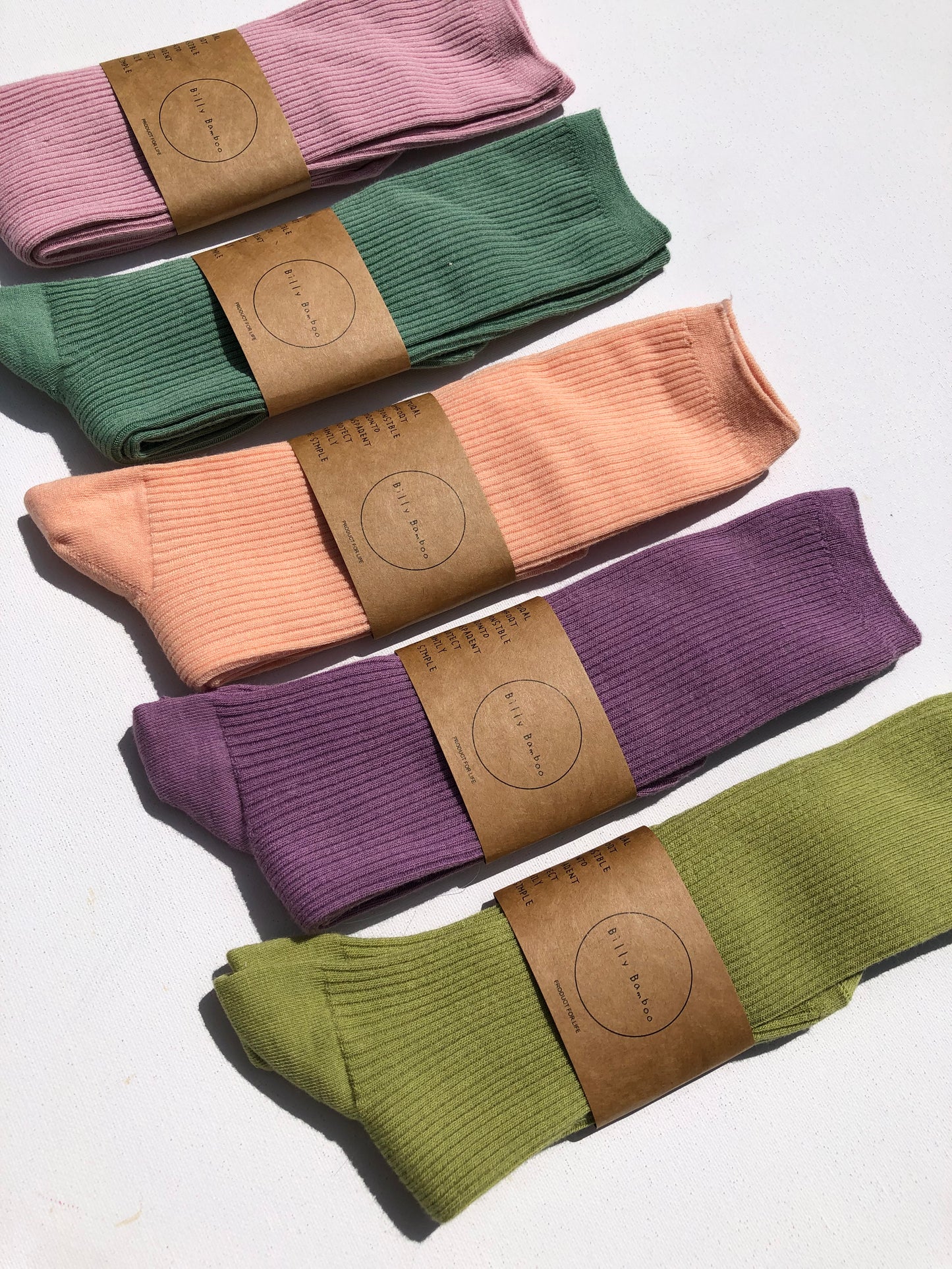 SMART HIGH COTTON SOCKS - bright