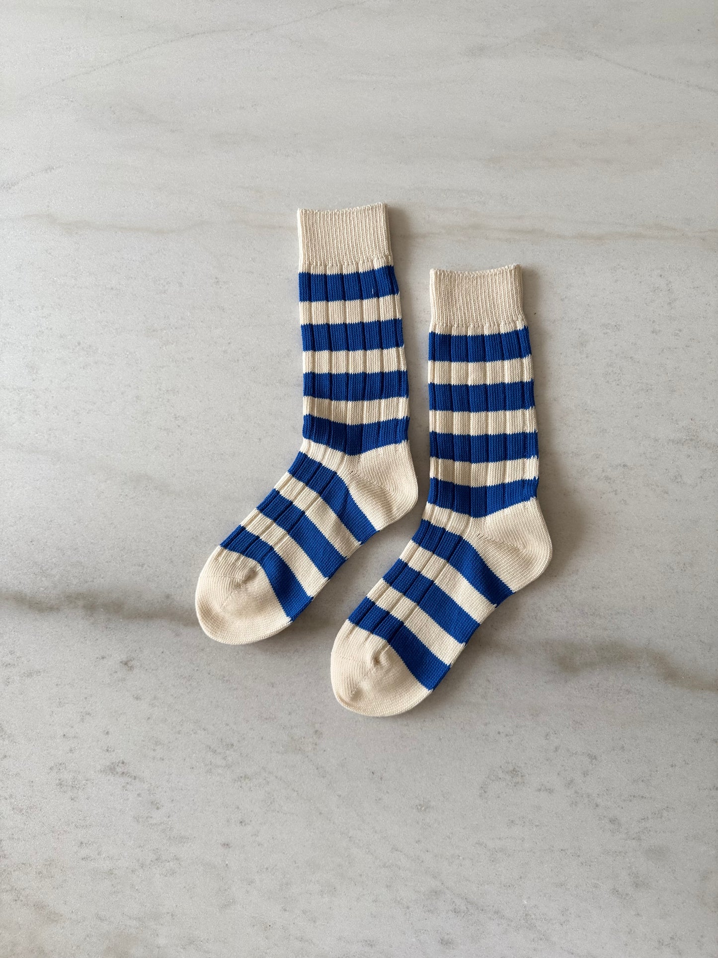 COLOR STRIPE HIGH SOCKS