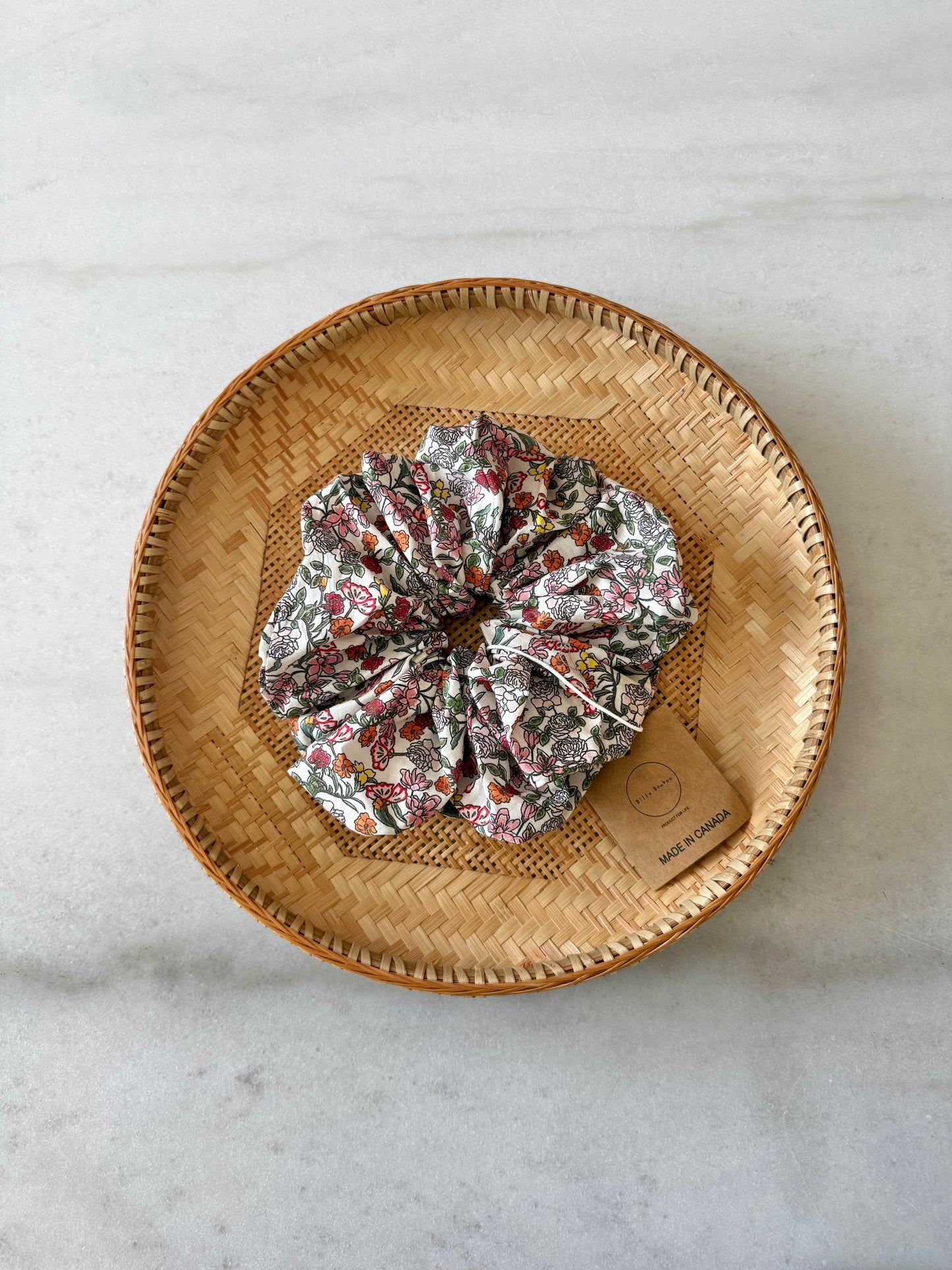 MEADOW BLOOM FLORAL SCRUNCHIE