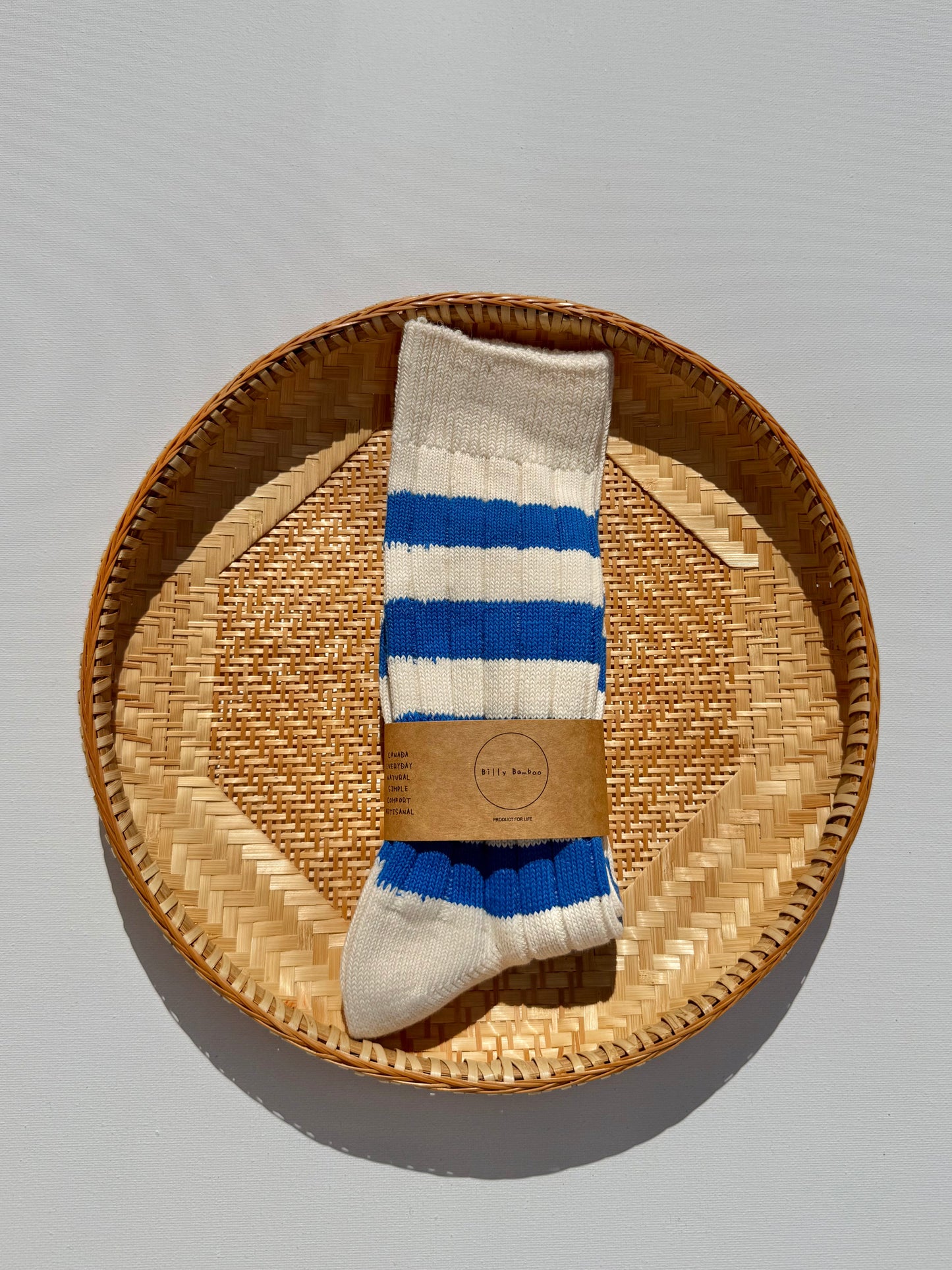 COLOUR STRIPE HIGH SOCKS
