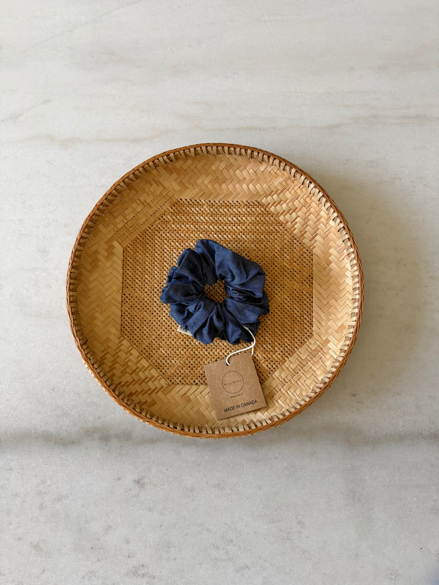 DENIM SCRUNCHIE