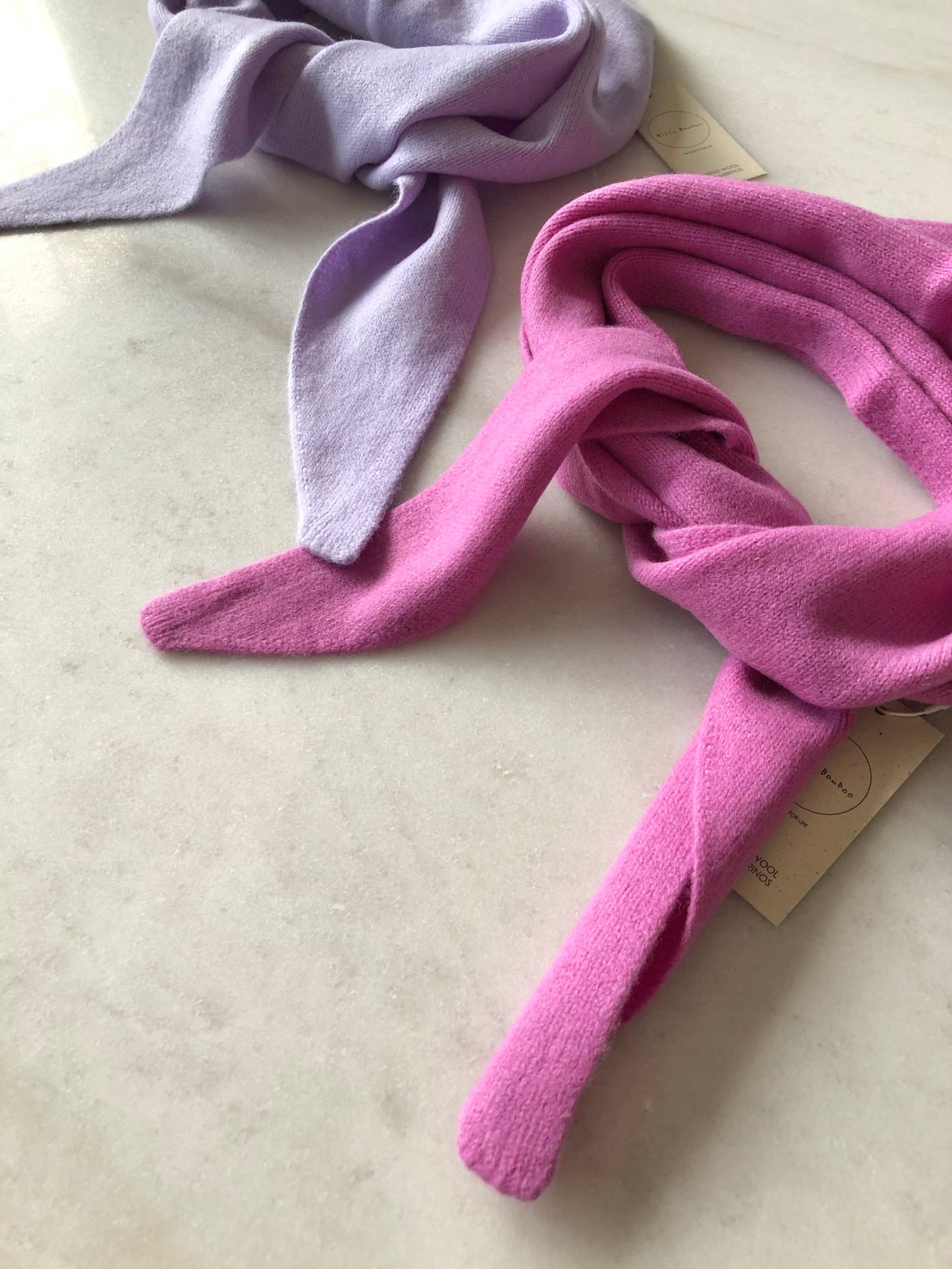 MERINO WOOL CRAVAT SCARF - End of September